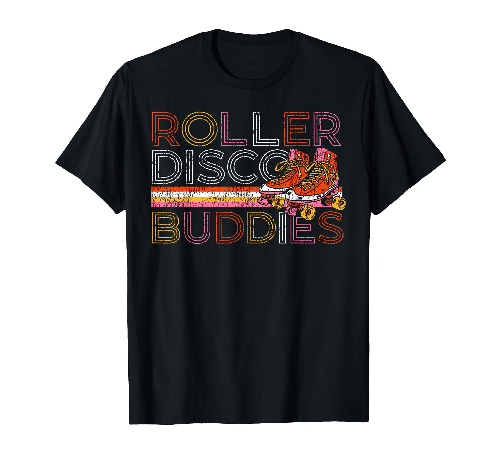 Roller Skating Skate 1970S Roller Disco T-Shirt - Streetwear Style Unisex - T-Shirt, Sweatshirt, Hoodie