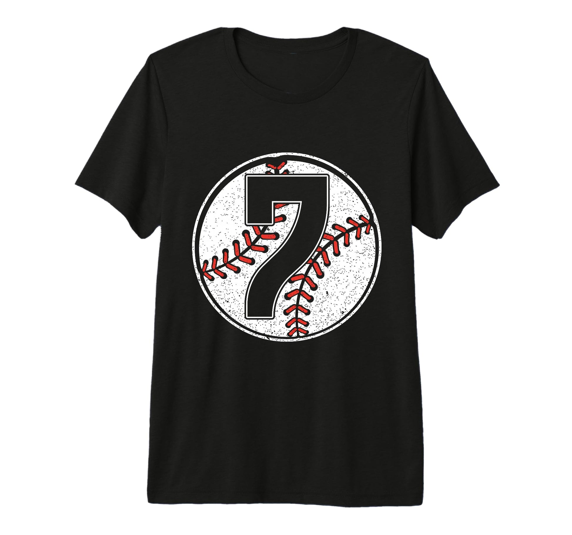 Baseball Birthday 7Th Birthday Party T-Shirt - Unique Graphic Men Women - T-Shirt, Sweatshirt, Hoodie