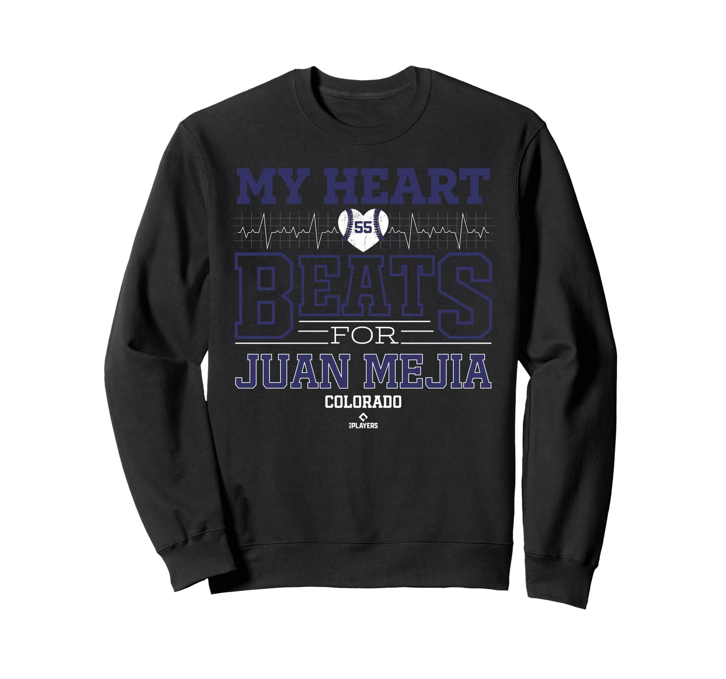My Heart Beats Juan Mejia Sweatshirt - Fun Novelty Design Men Women - T-Shirt, Sweatshirt, Hoodie