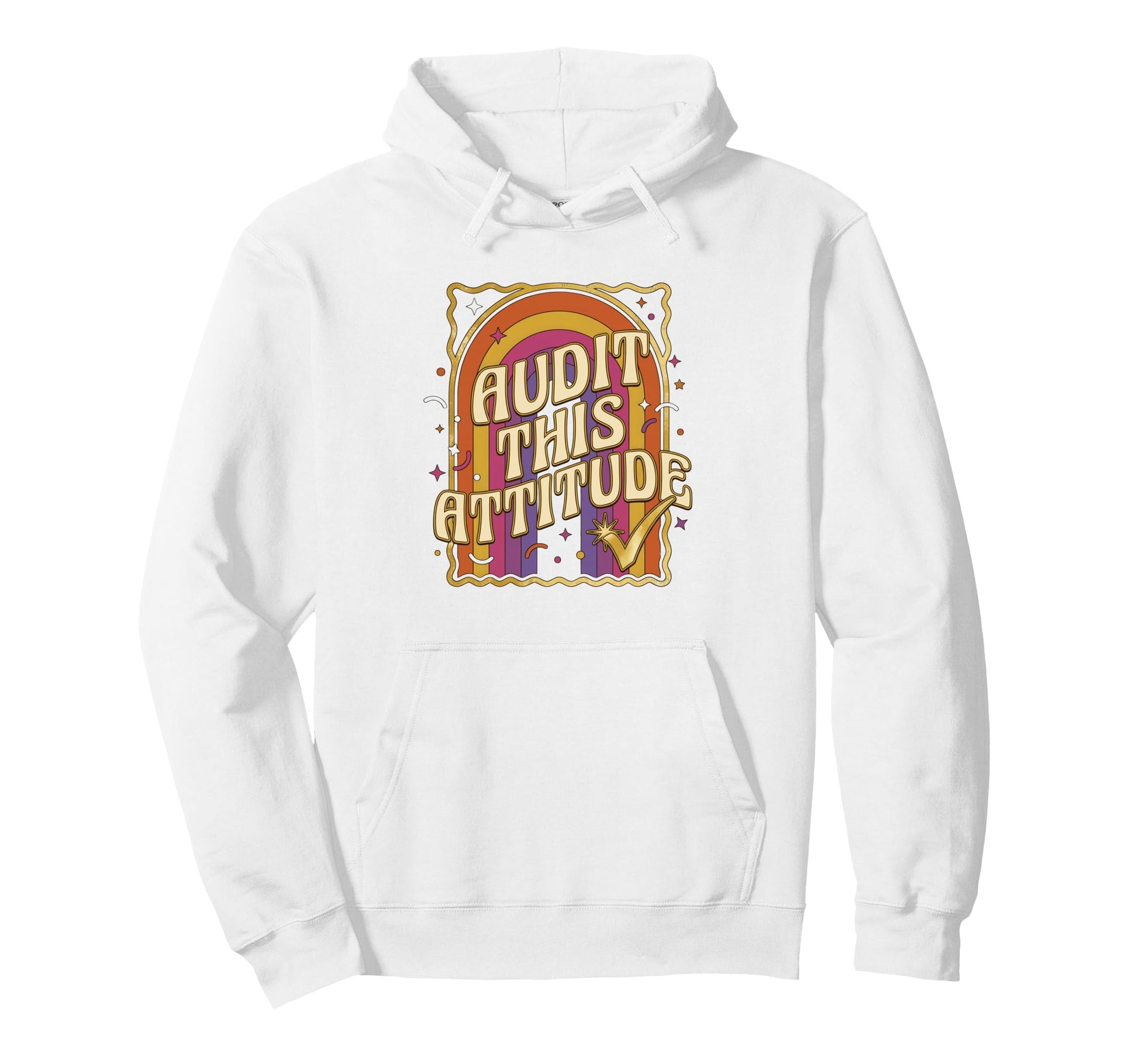 Audit This Attitude Accountant Cpa Hoodie - Minimalist Print Men Women - T-Shirt, Sweatshirt, Hoodie