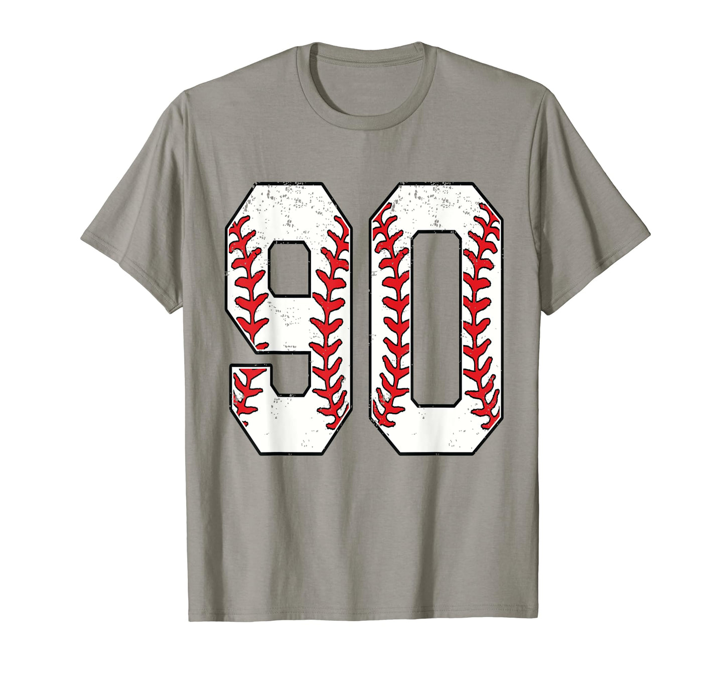 Number 90 Baseball 90 Jersey Number T-Shirt - Streetwear Style Men Women - T-Shirt, Sweatshirt, Hoodie