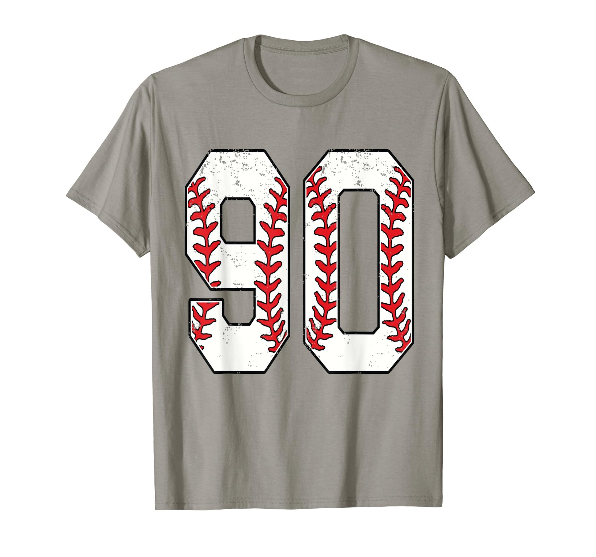 Number 90 Baseball 90 Jersey Number T-Shirt - Streetwear Style Men Women - T-Shirt, Sweatshirt, Hoodie