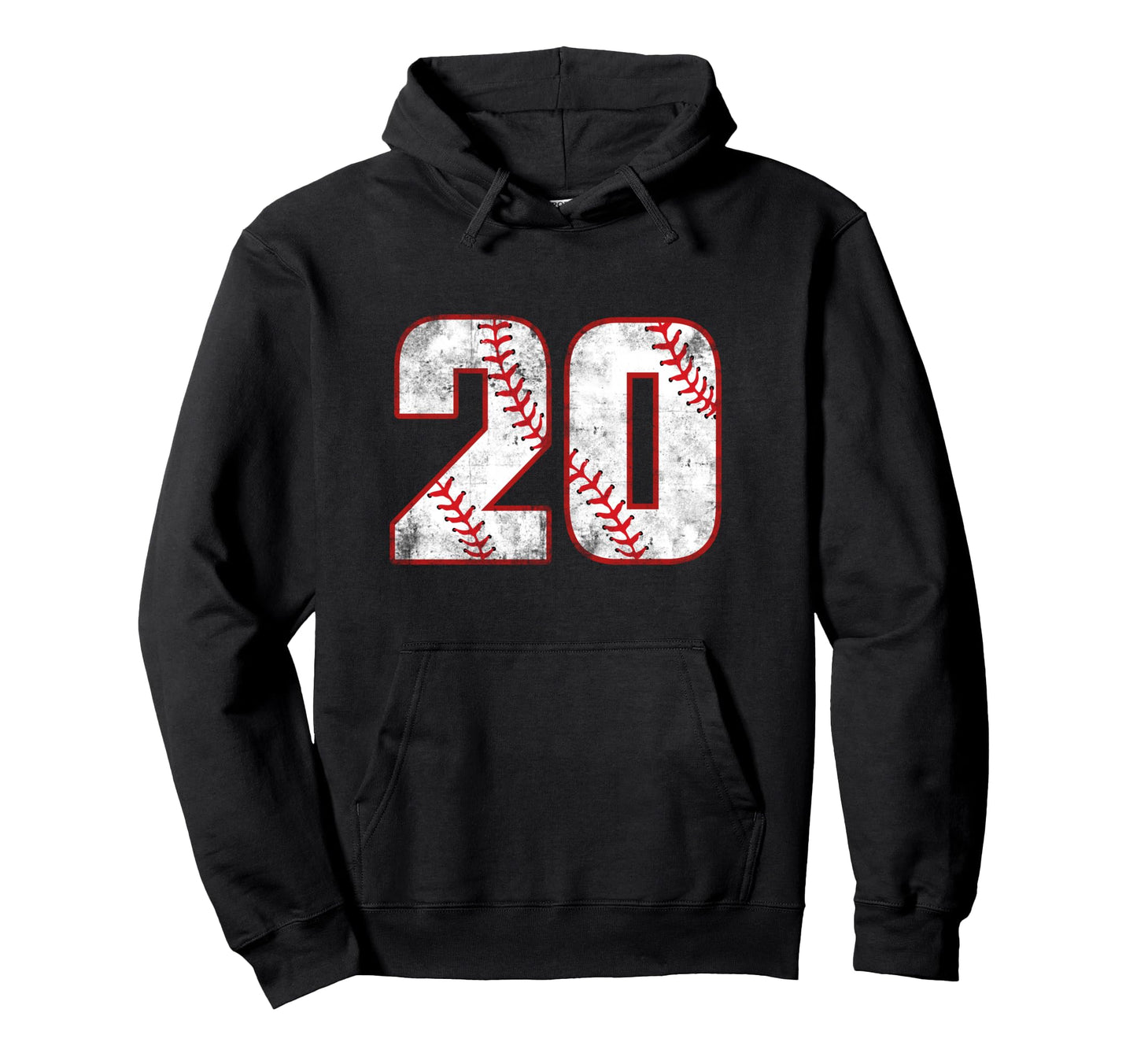 20 Year Old Baseball Player Sports 20 Hoodie - Unique Graphic Men Women - T-Shirt, Sweatshirt, Hoodie