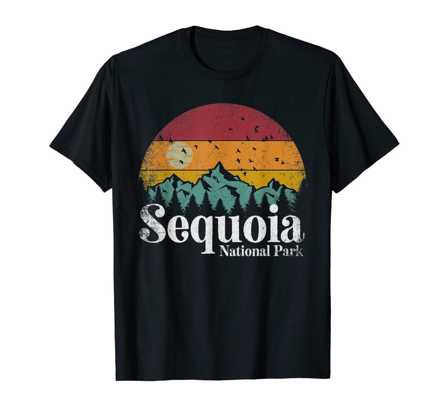 Sequoia National Park Hiking Camping T-Shirt - Novelty Apparel Men Women - T-Shirt, Sweatshirt, Hoodie