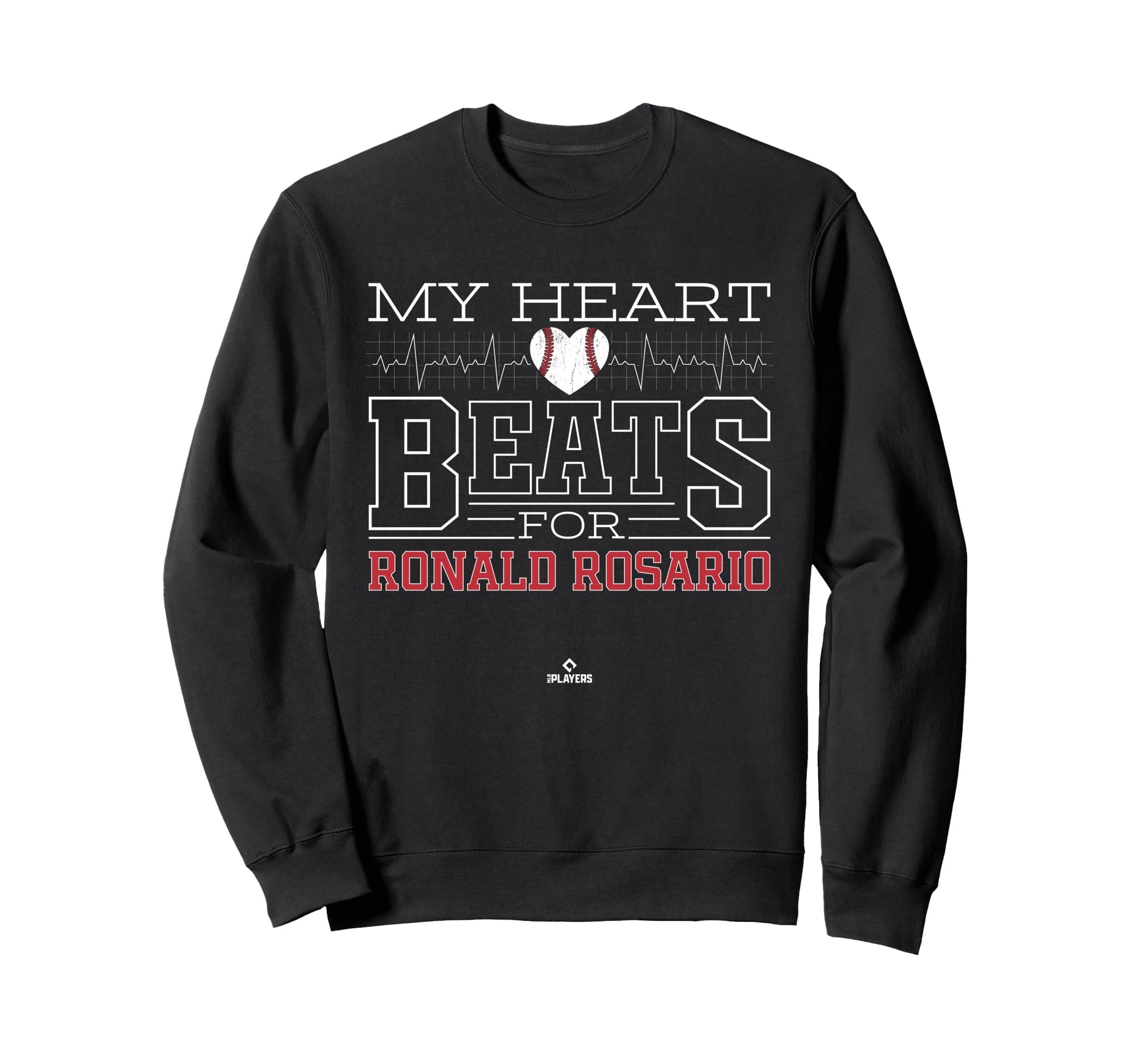 My Heart Beats Ronald Rosario Sweatshirt - Novelty Apparel for Adults - T-Shirt, Sweatshirt, Hoodie