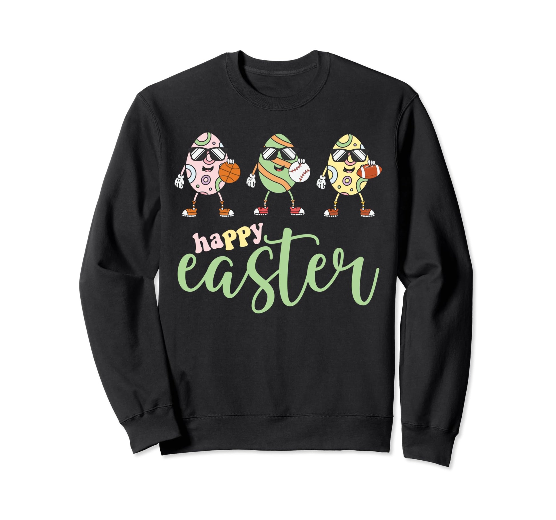 Basketball Baseball Football Sports Sweatshirt - Fun Novelty Design Unisex - T-Shirt, Sweatshirt, Hoodie