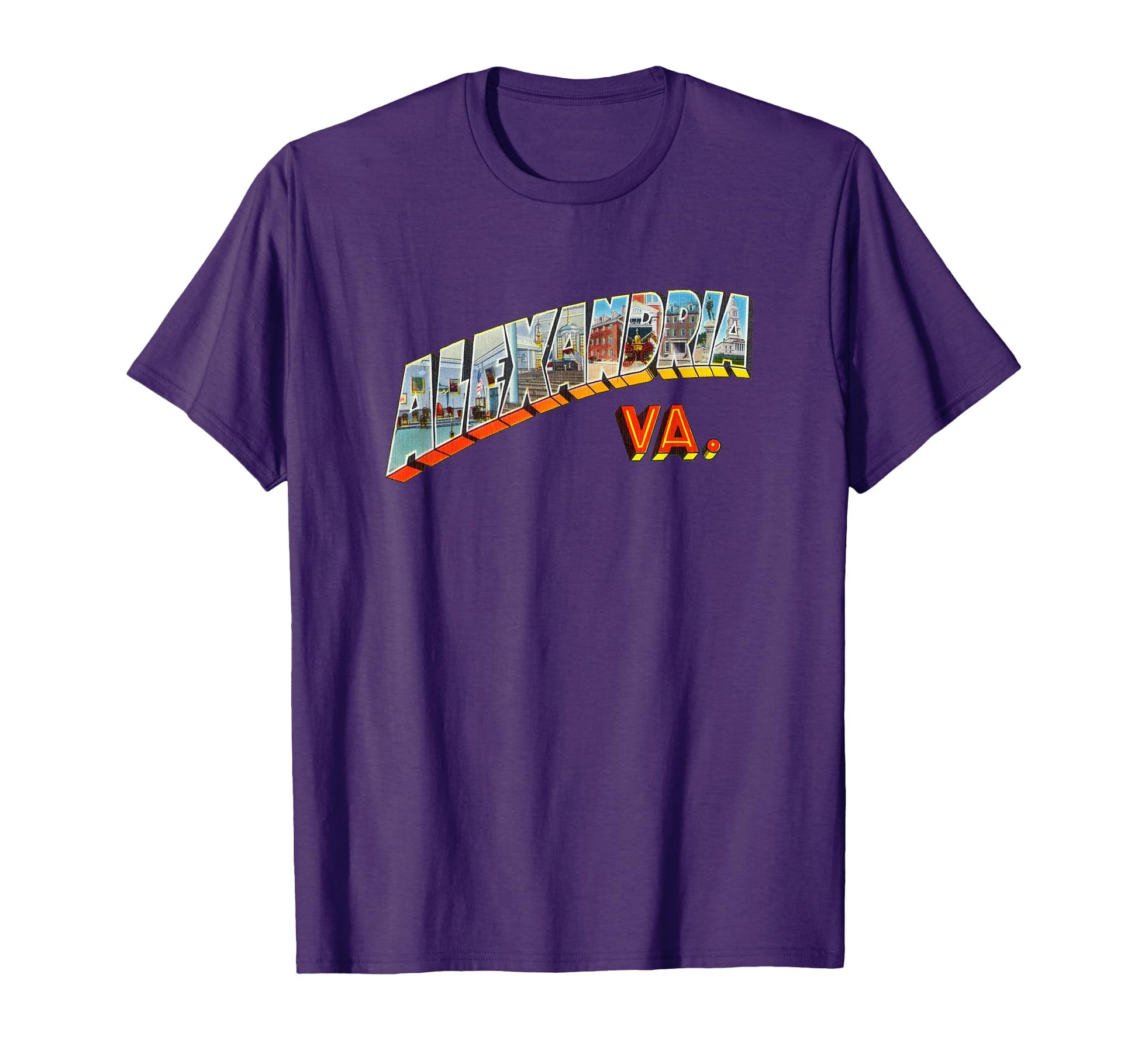 Alexandria Va Virginia Souvenir T-Shirt - Unique Graphic for Adults - T-Shirt, Sweatshirt, Hoodie