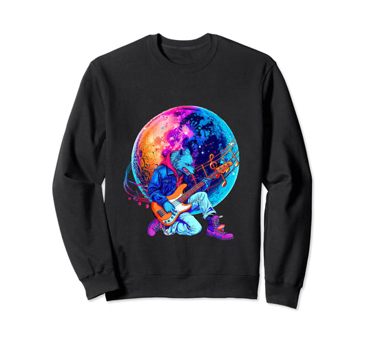80S 90S Streetwear Rocker Werewolf Sweatshirt - Unique Graphic Men Women - T-Shirt, Sweatshirt, Hoodie