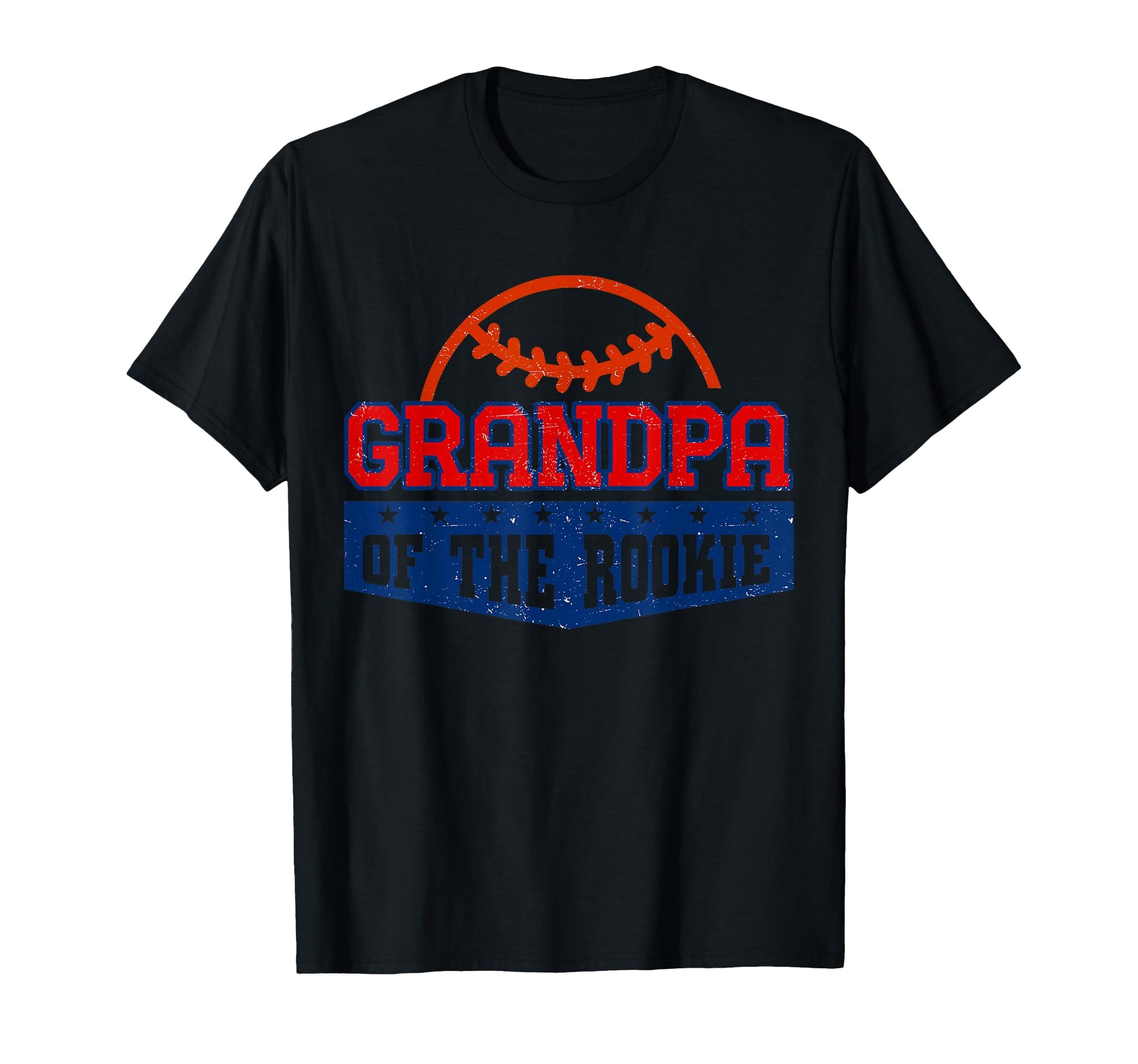 Grandpa Rookie Baseball 1St T-Shirt - Fun Novelty Design Men Women - T-Shirt, Sweatshirt, Hoodie