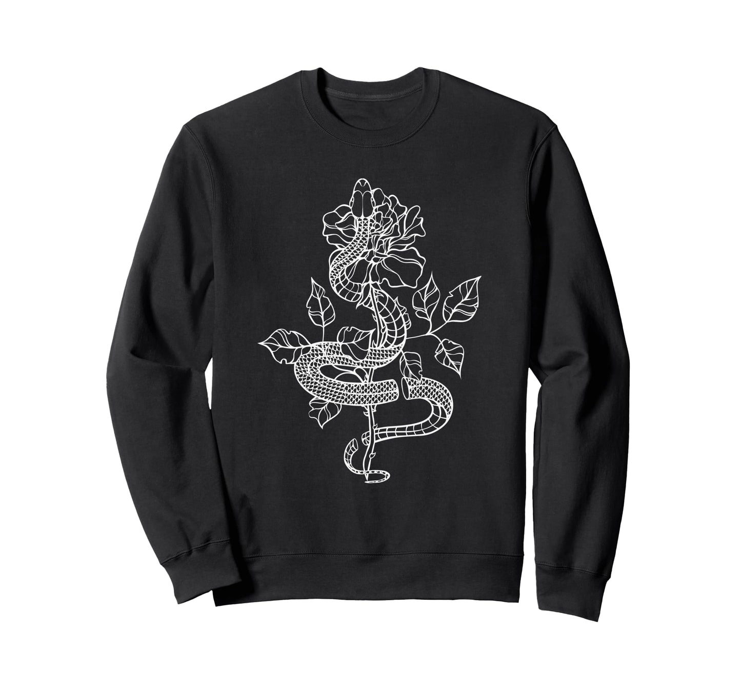 Emo Alt Goth Y2K Fairy Grunge Flower Sweatshirt - Custom Art Print Unisex - T-Shirt, Sweatshirt, Hoodie