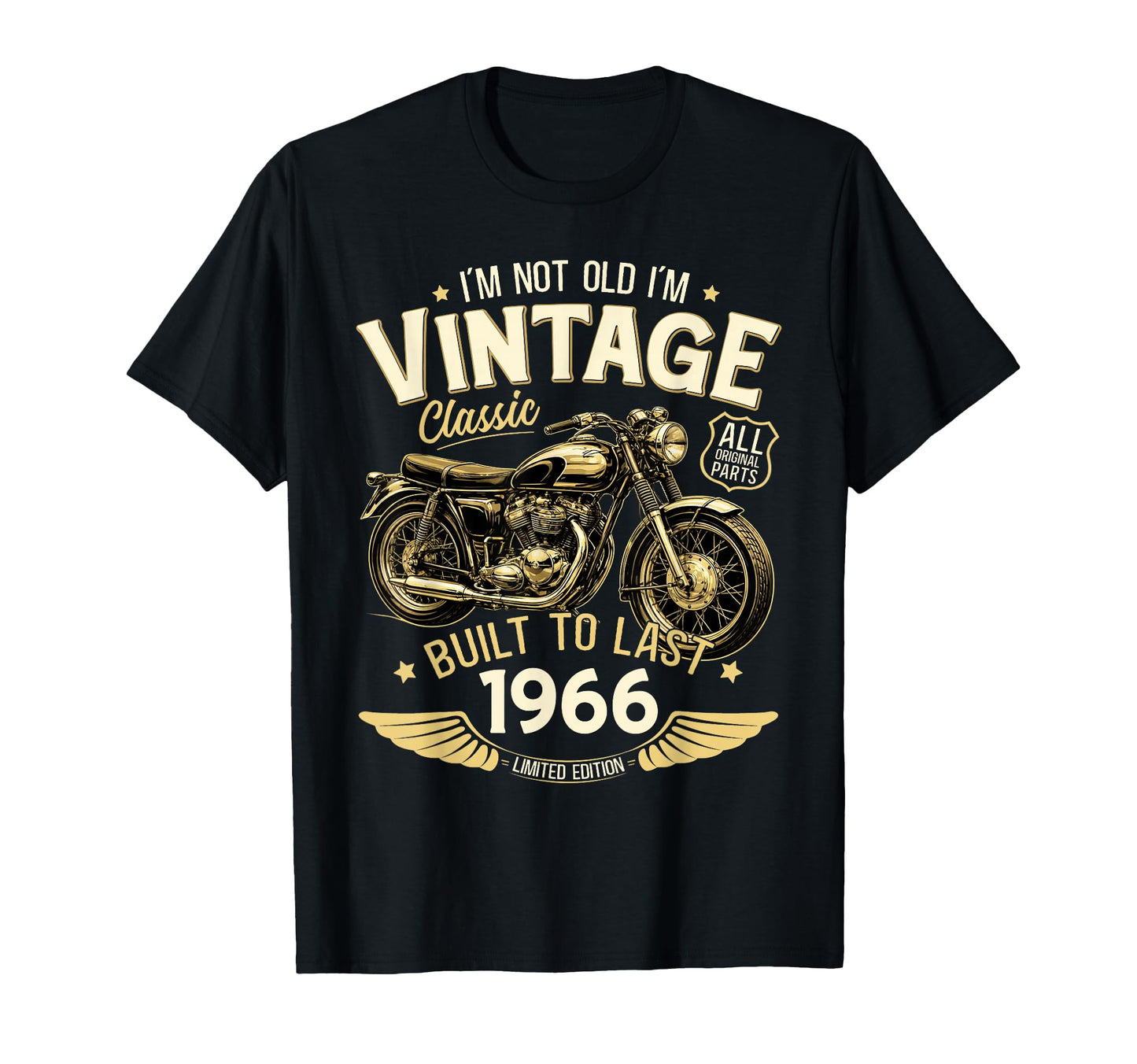 60Th Birthday Gift Motorcycle T-Shirt - Trendy Graphic Men Women - T-Shirt, Sweatshirt, Hoodie