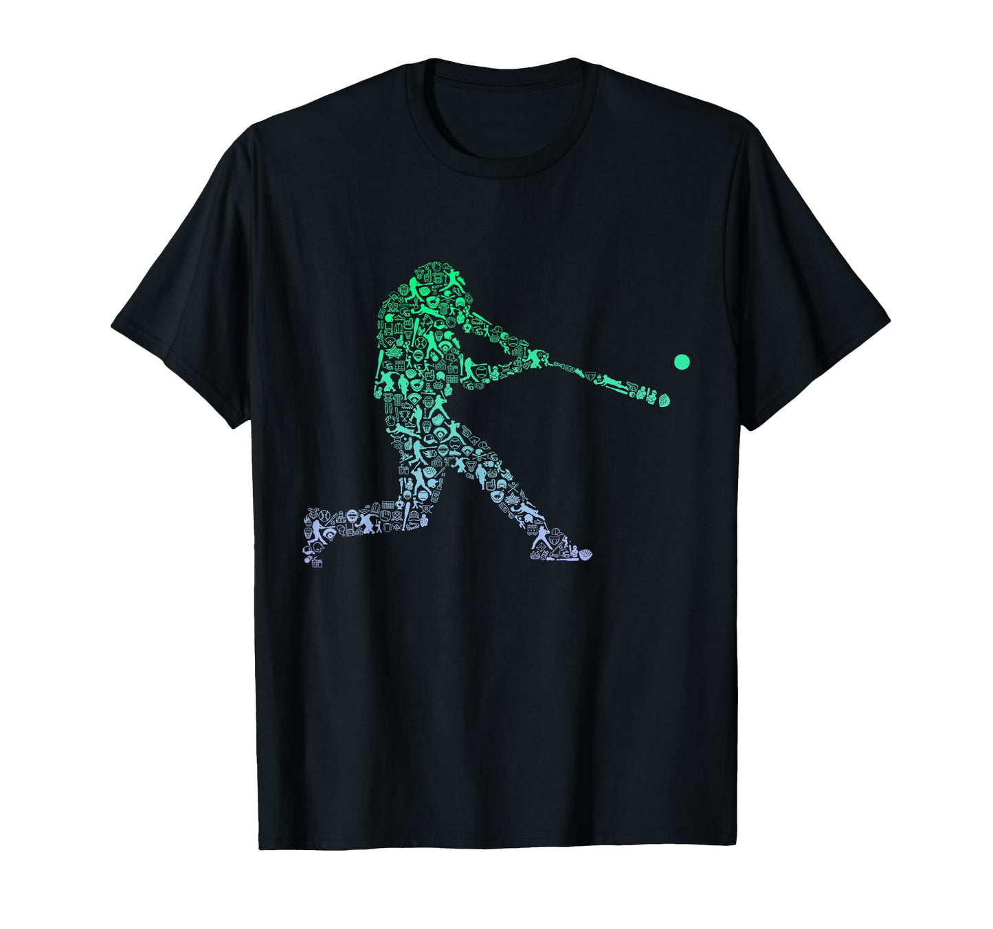 Baseball Player Stuff Baseball Fan T-Shirt - Aesthetic Graphic for Adults - T-Shirt, Sweatshirt, Hoodie