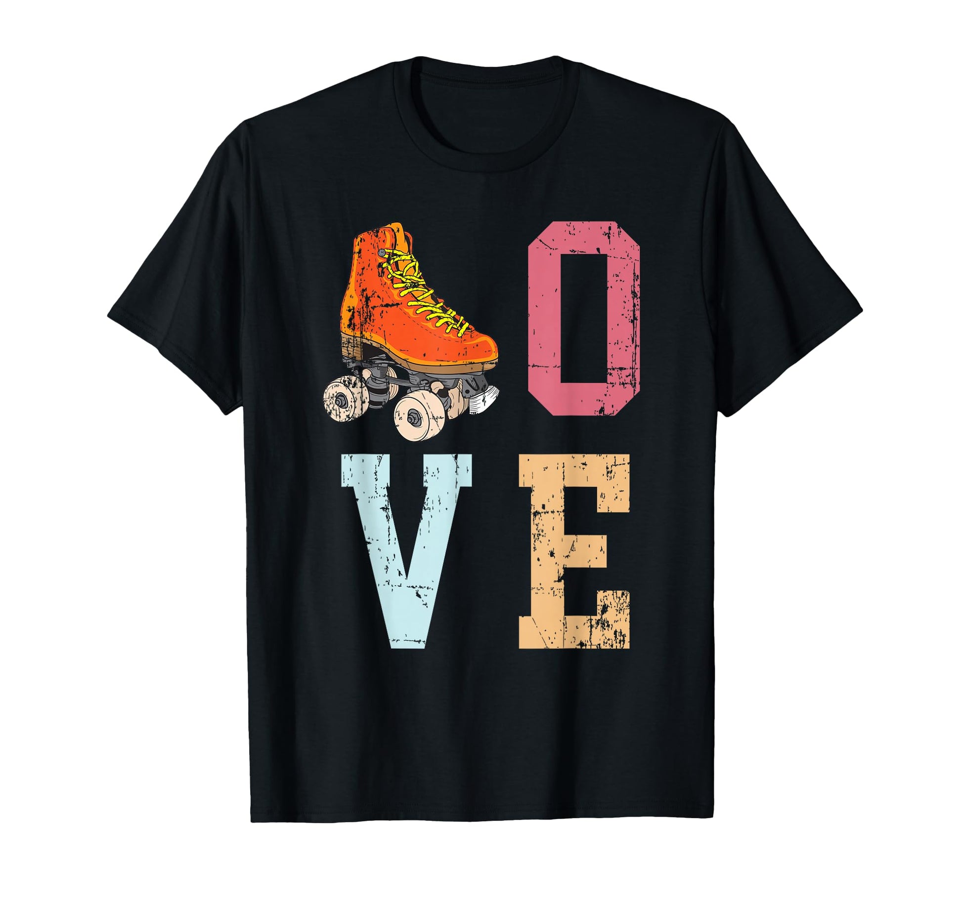 Funny Roller Skating Skate Lover 70S T-Shirt - Graphic Print for Adults - T-Shirt, Sweatshirt, Hoodie