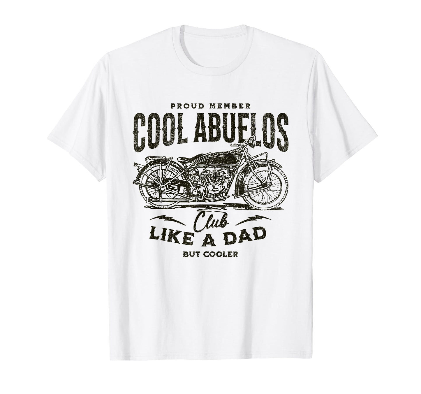 Abuelos Club Motorcycle T-Shirt - Novelty Apparel Men Women - T-Shirt, Sweatshirt, Hoodie