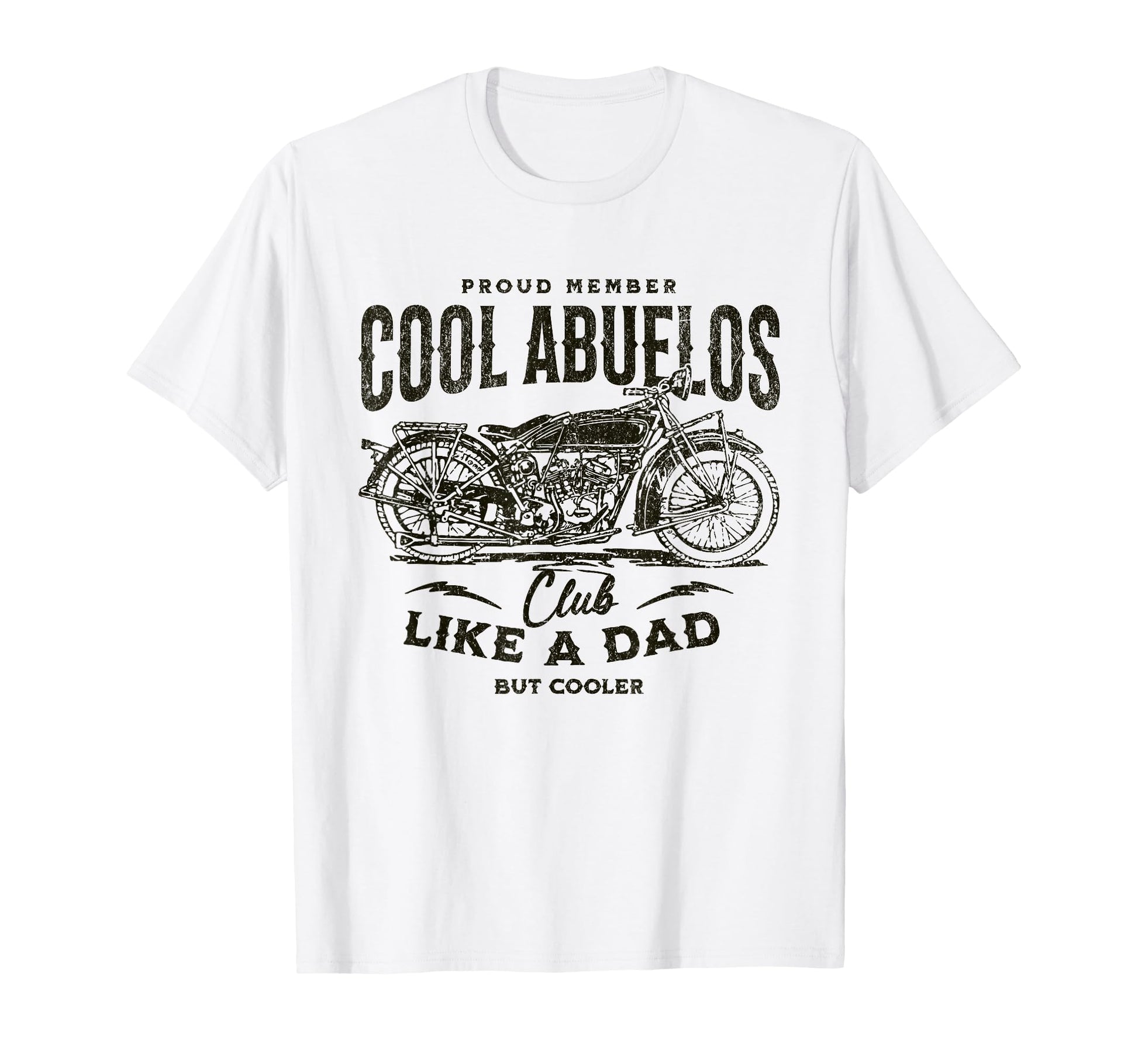 Abuelos Club Motorcycle T-Shirt - Novelty Apparel Men Women - T-Shirt, Sweatshirt, Hoodie