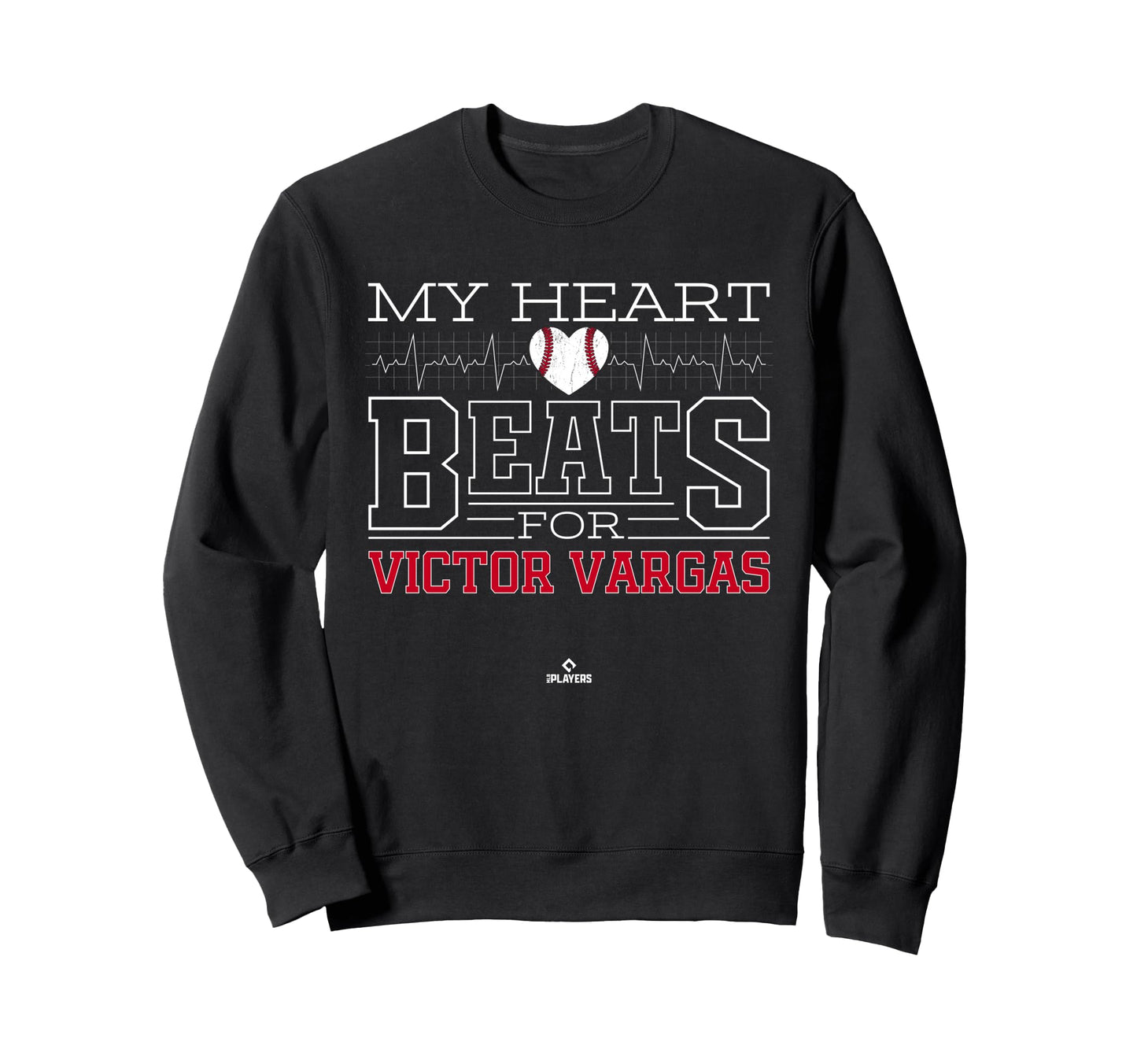 My Heart Beats Victor Vargas Prospect Sweatshirt - Novelty Apparel Unisex - T-Shirt, Sweatshirt, Hoodie