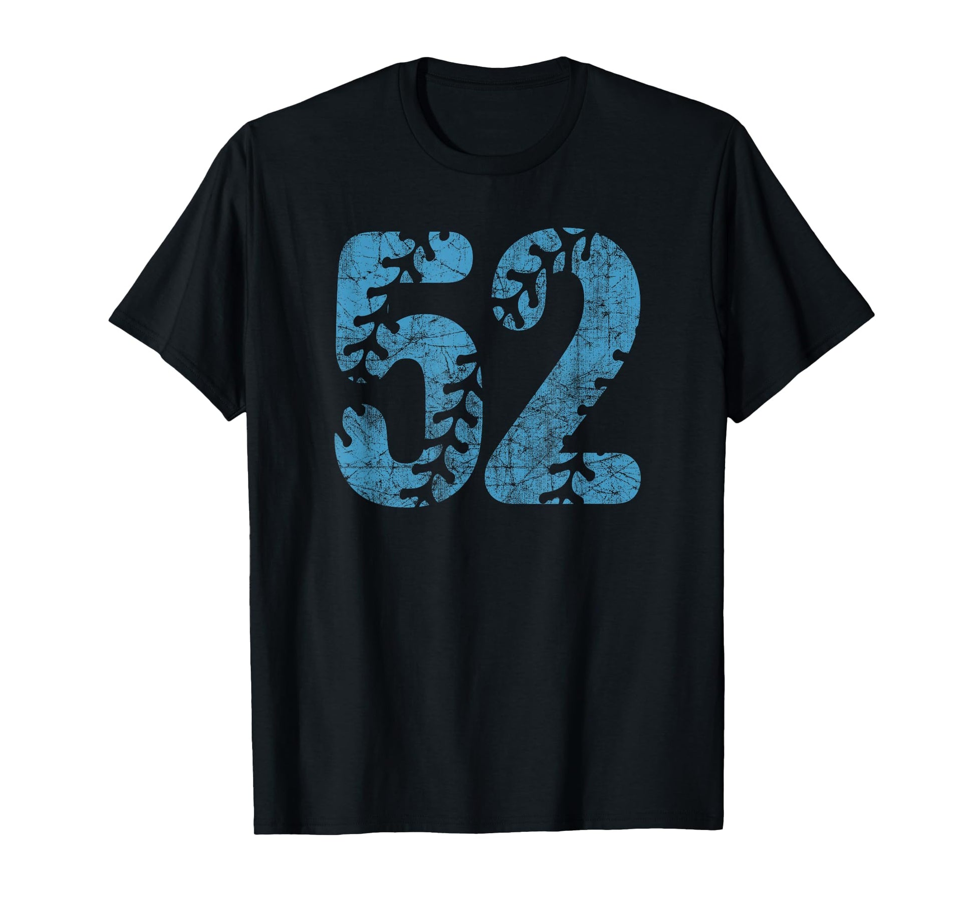Baseball Softball Mom 52 Number T-Shirt - Unique Graphic Men Women - T-Shirt, Sweatshirt, Hoodie
