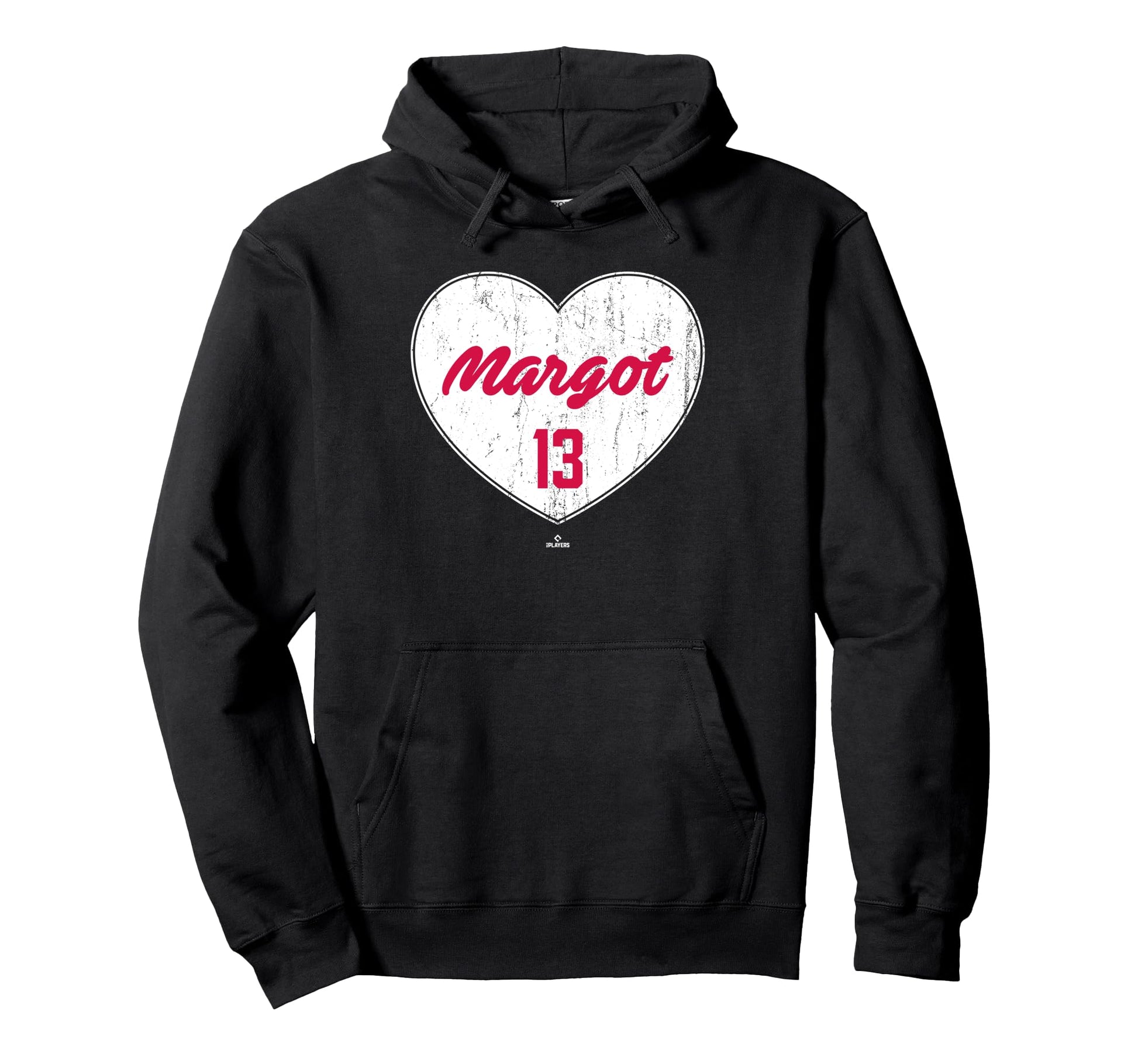 Distressed Heart Manuel Margot Hoodie - Novelty Apparel Men Women - T-Shirt, Sweatshirt, Hoodie
