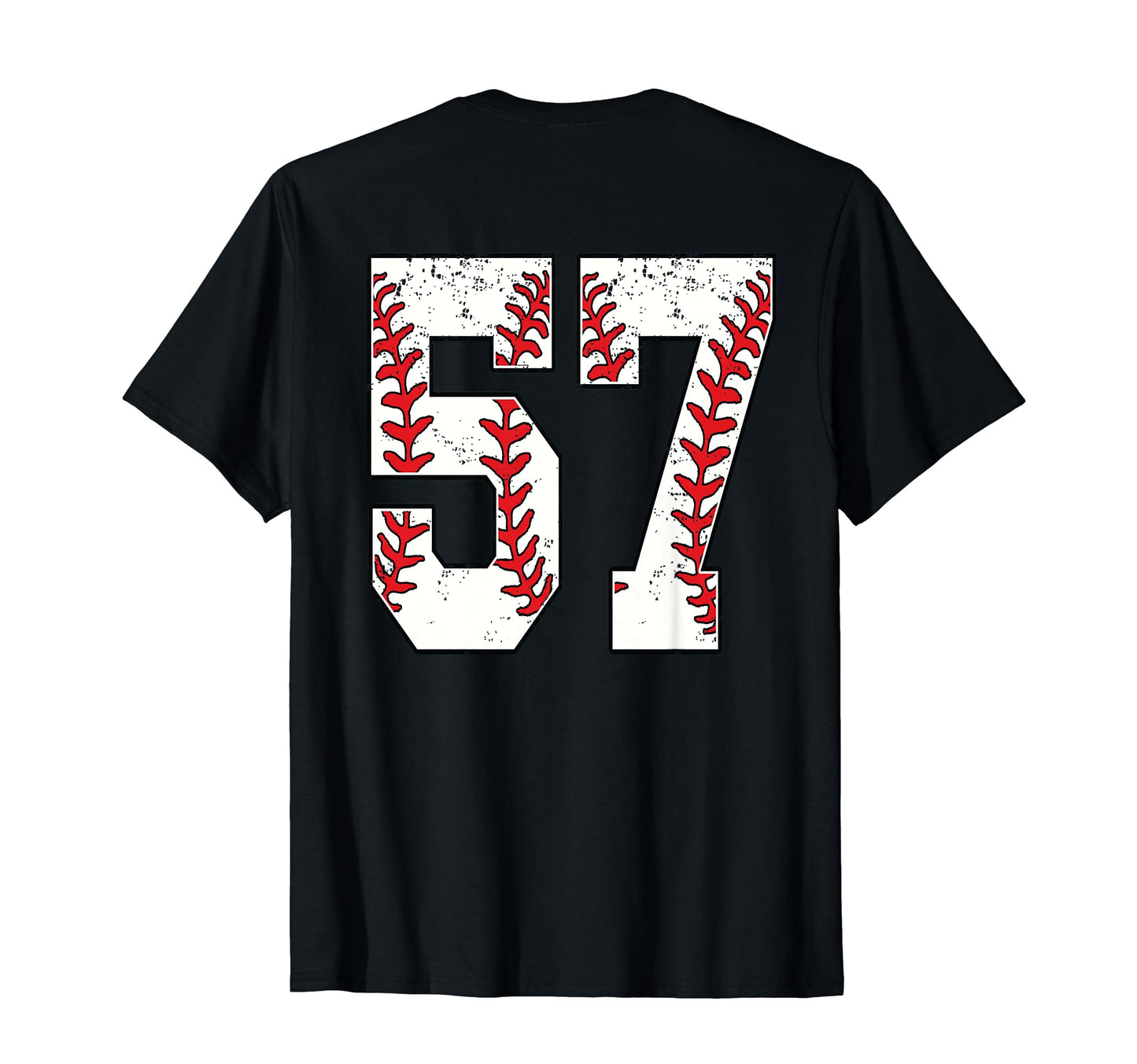 Number 57 Baseball Jersey Number 57 T-Shirt - Fun Novelty Design Unisex - T-Shirt, Sweatshirt, Hoodie