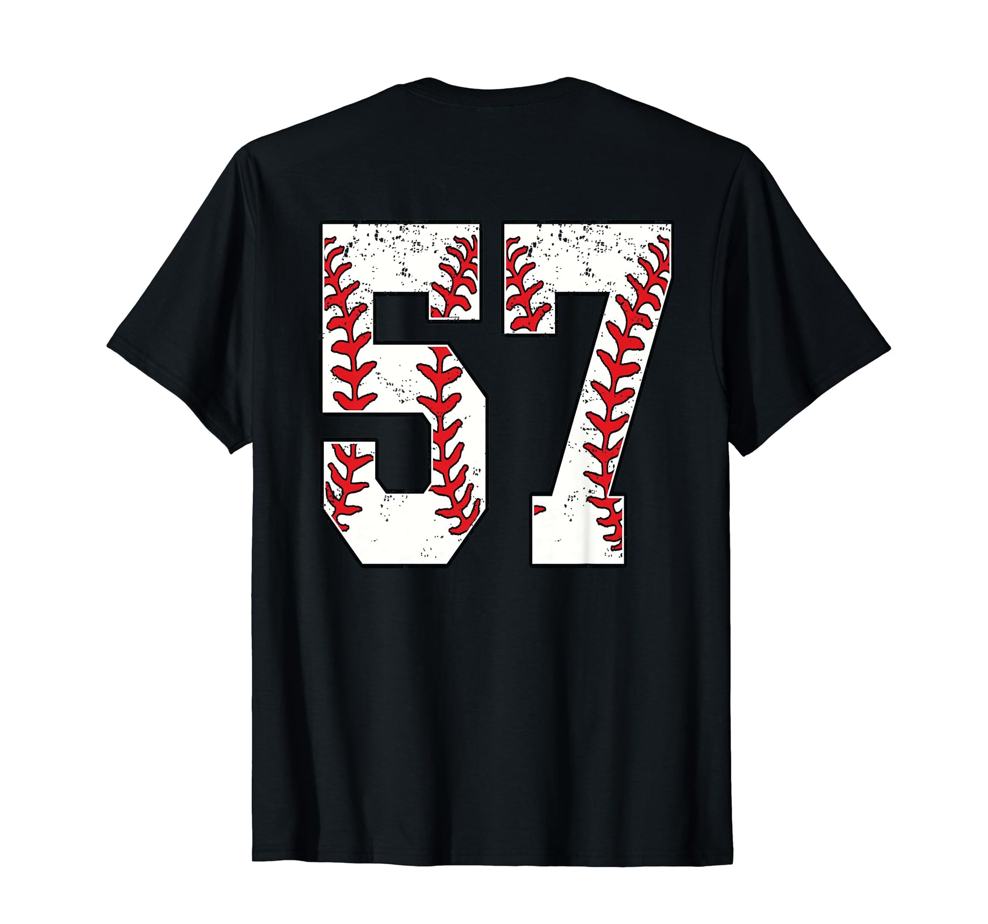 Number 57 Baseball Jersey Number 57 T-Shirt - Fun Novelty Design Unisex - T-Shirt, Sweatshirt, Hoodie