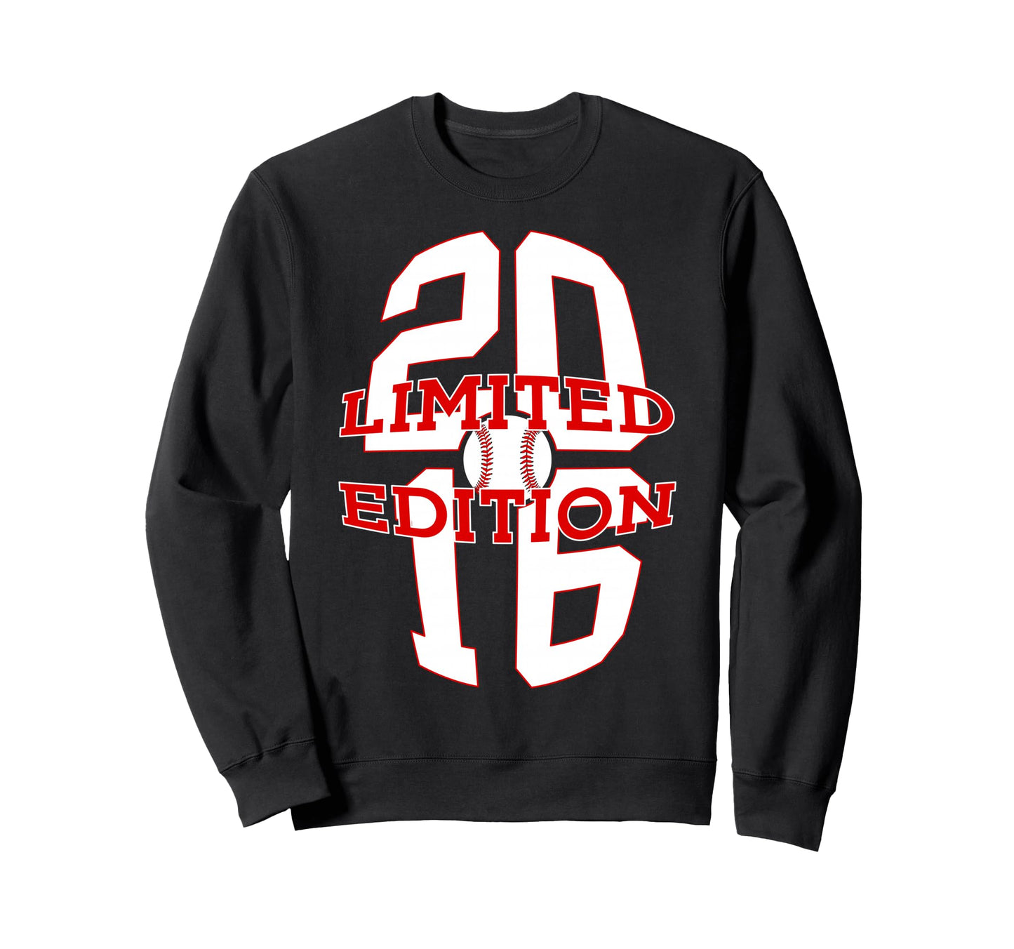 10 Years 2016 Baseball 10Th Sweatshirt - Minimalist Print Men Women - T-Shirt, Sweatshirt, Hoodie