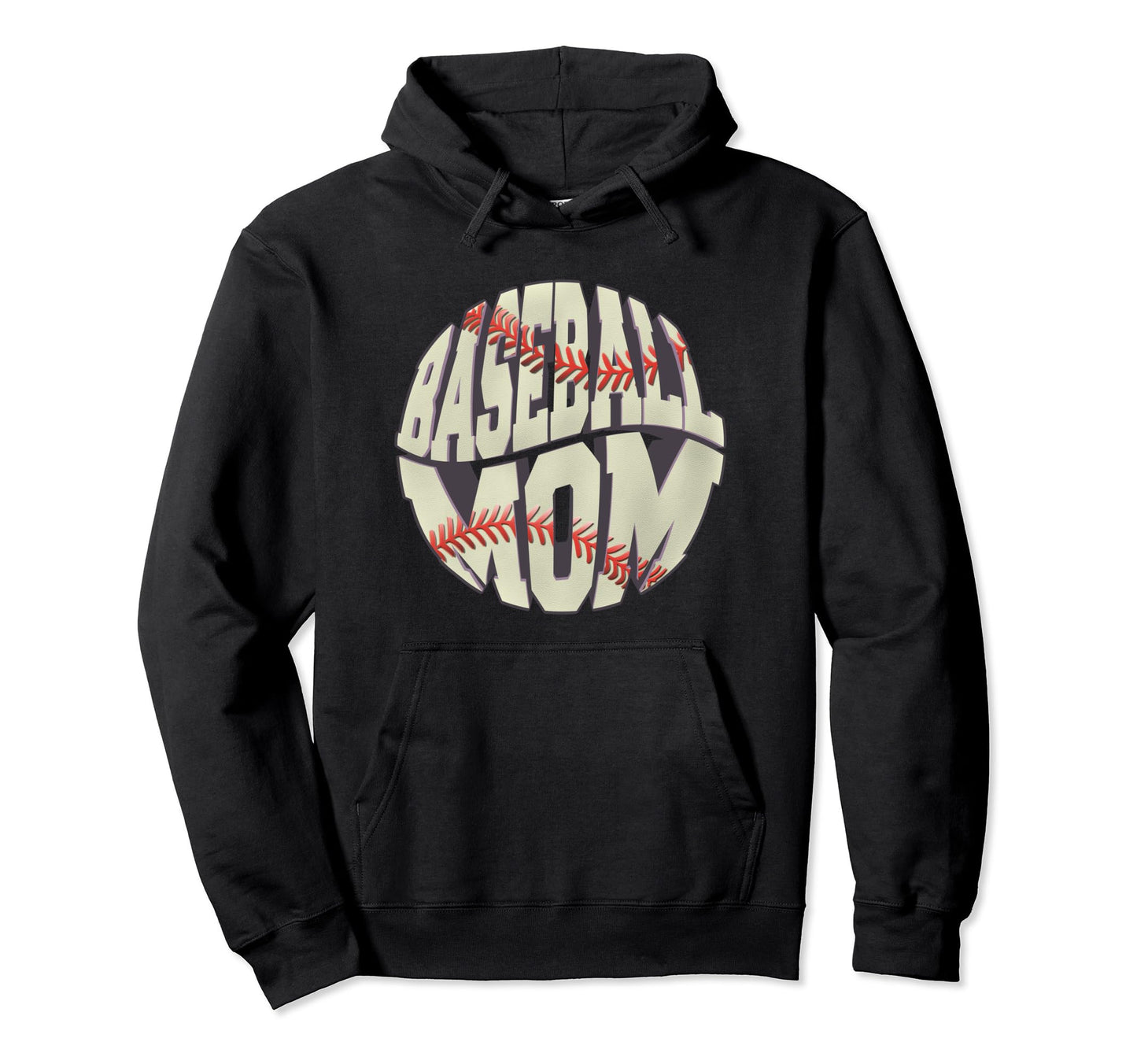 Home Run Heroes Baseball Mom Hoodie - Unique Graphic for Adults - T-Shirt, Sweatshirt, Hoodie