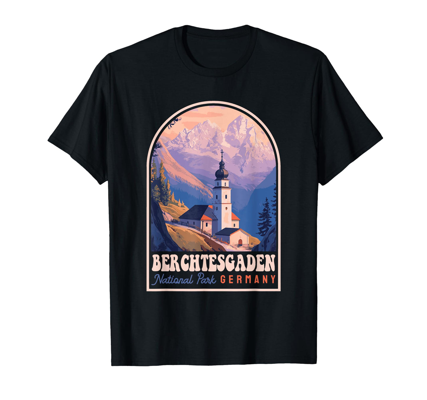 Berchtesgaden National Park Germany T-Shirt - Fun Novelty Design Unisex - T-Shirt, Sweatshirt, Hoodie