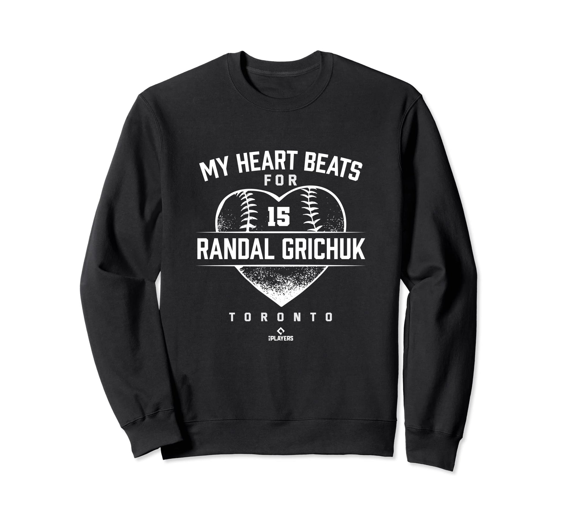 My Heart Beats Randal Grichuk Toronto Sweatshirt - Trendy Graphic Unisex - T-Shirt, Sweatshirt, Hoodie