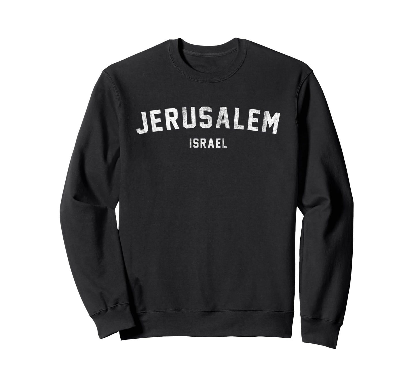 Varsity Jerusalem Israel Sweatshirt - Trendy Graphic for Adults - T-Shirt, Sweatshirt, Hoodie