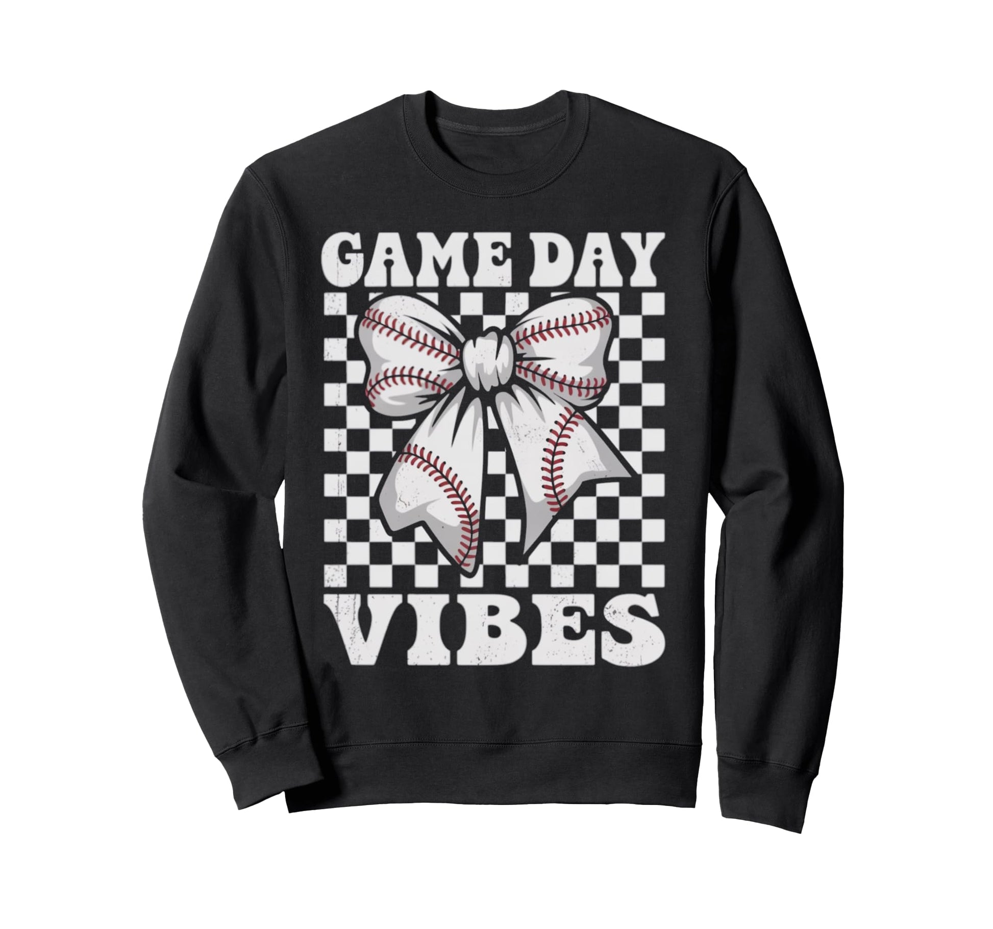 Game Day Vibes Coquette Bow Sweatshirt - Unique Graphic for Adults - T-Shirt, Sweatshirt, Hoodie