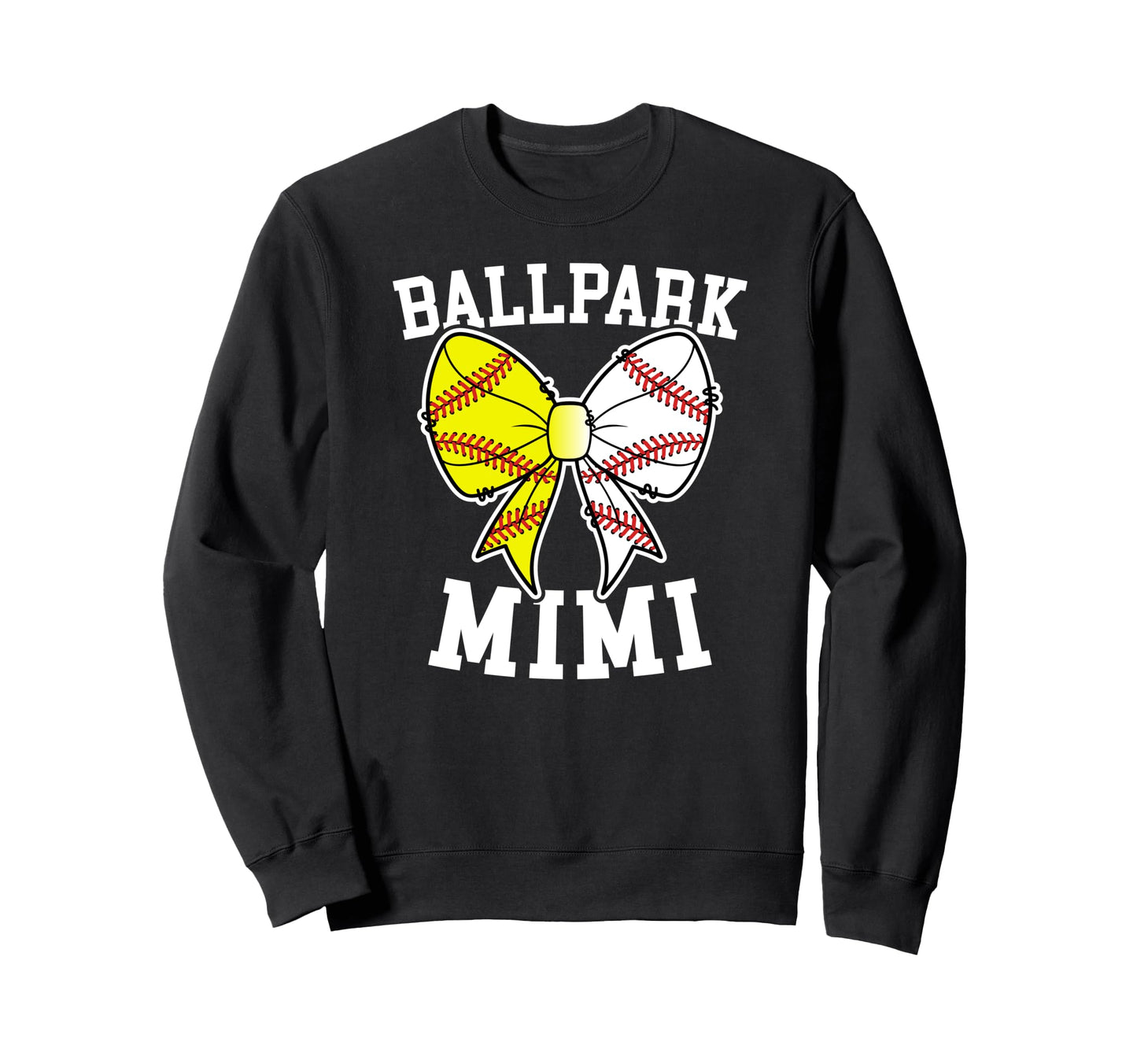 Ballpark Mimi Grandma Softball Sweatshirt - Streetwear Style Unisex - T-Shirt, Sweatshirt, Hoodie
