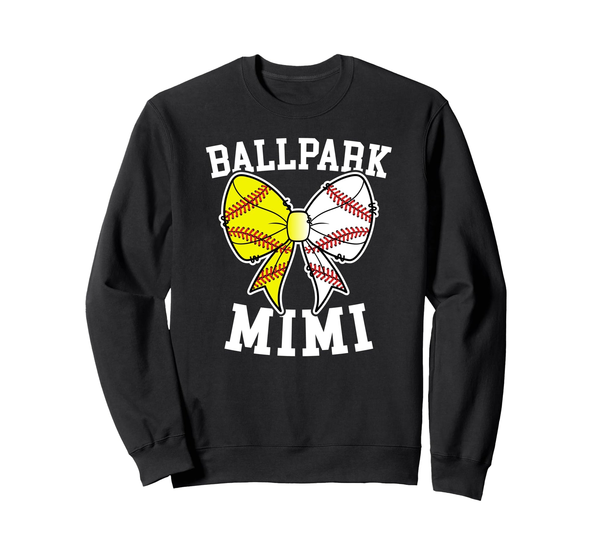 Ballpark Mimi Grandma Softball Sweatshirt - Streetwear Style Unisex - T-Shirt, Sweatshirt, Hoodie