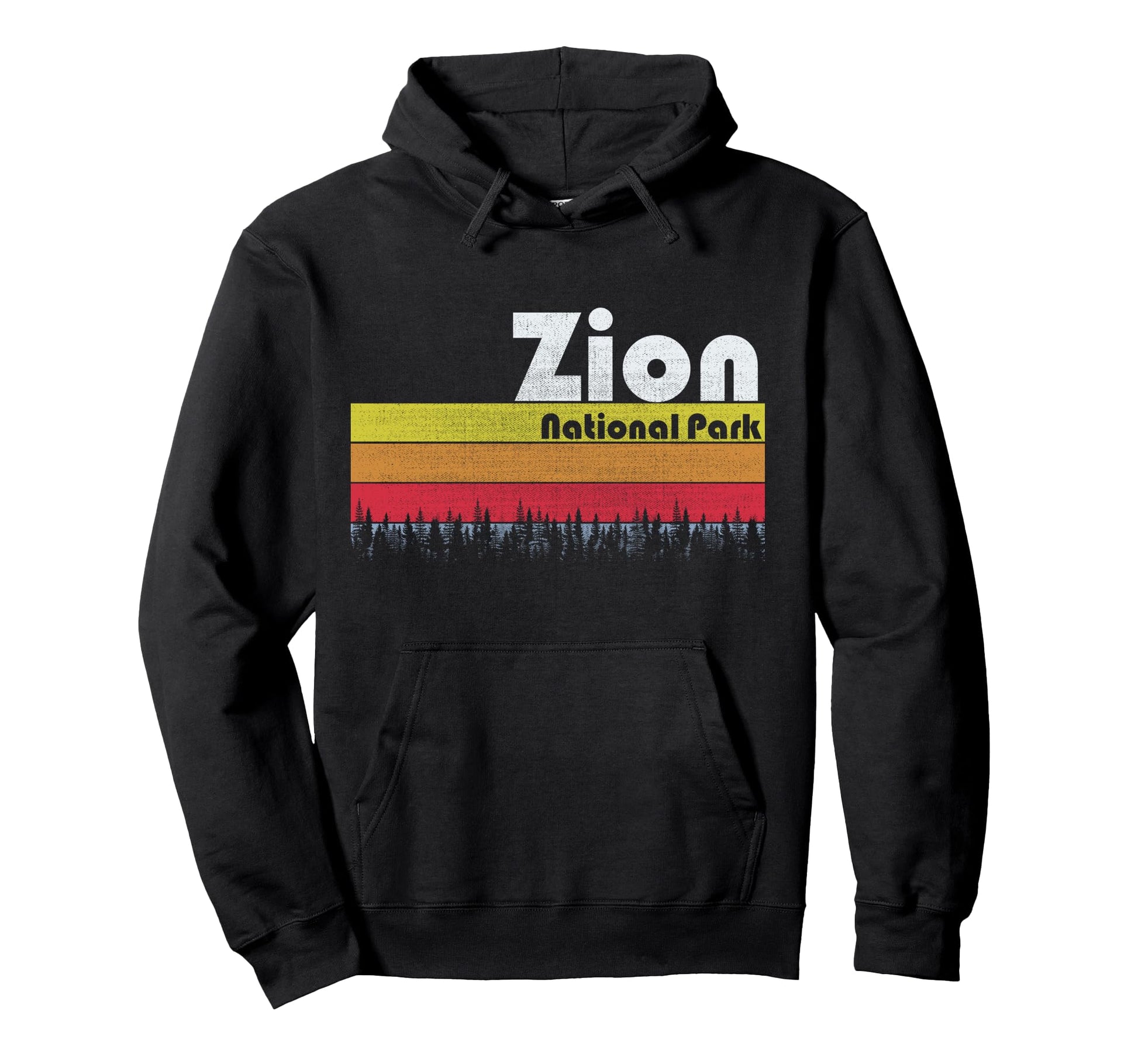Zion National Park 70S 80S 90S Gift Hoodie - Graphic Print Unisex - T-Shirt, Sweatshirt, Hoodie