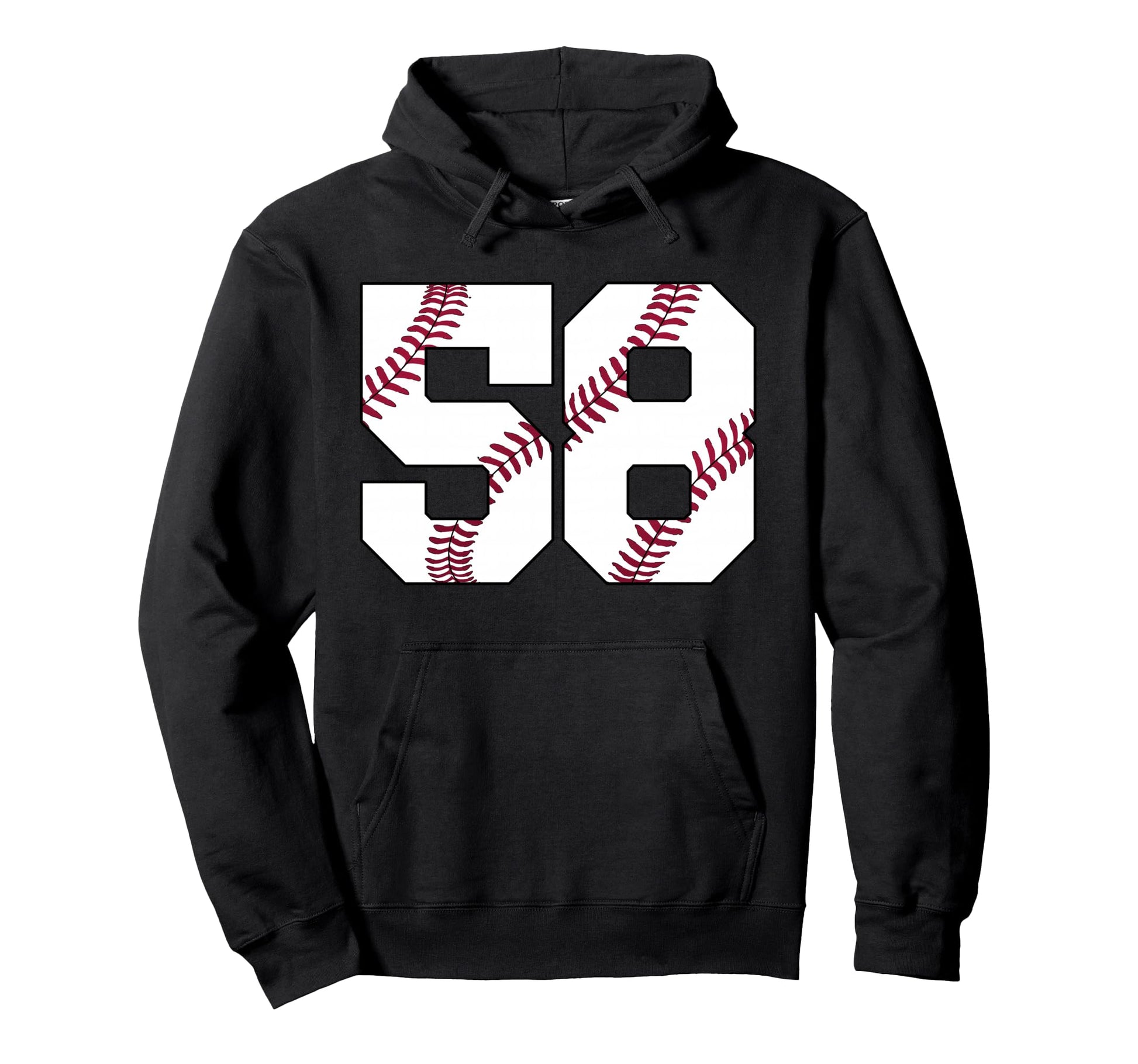 Baseball 1968 58Th Birthday 58 Years Old Hoodie - Graphic Print Unisex - T-Shirt, Sweatshirt, Hoodie