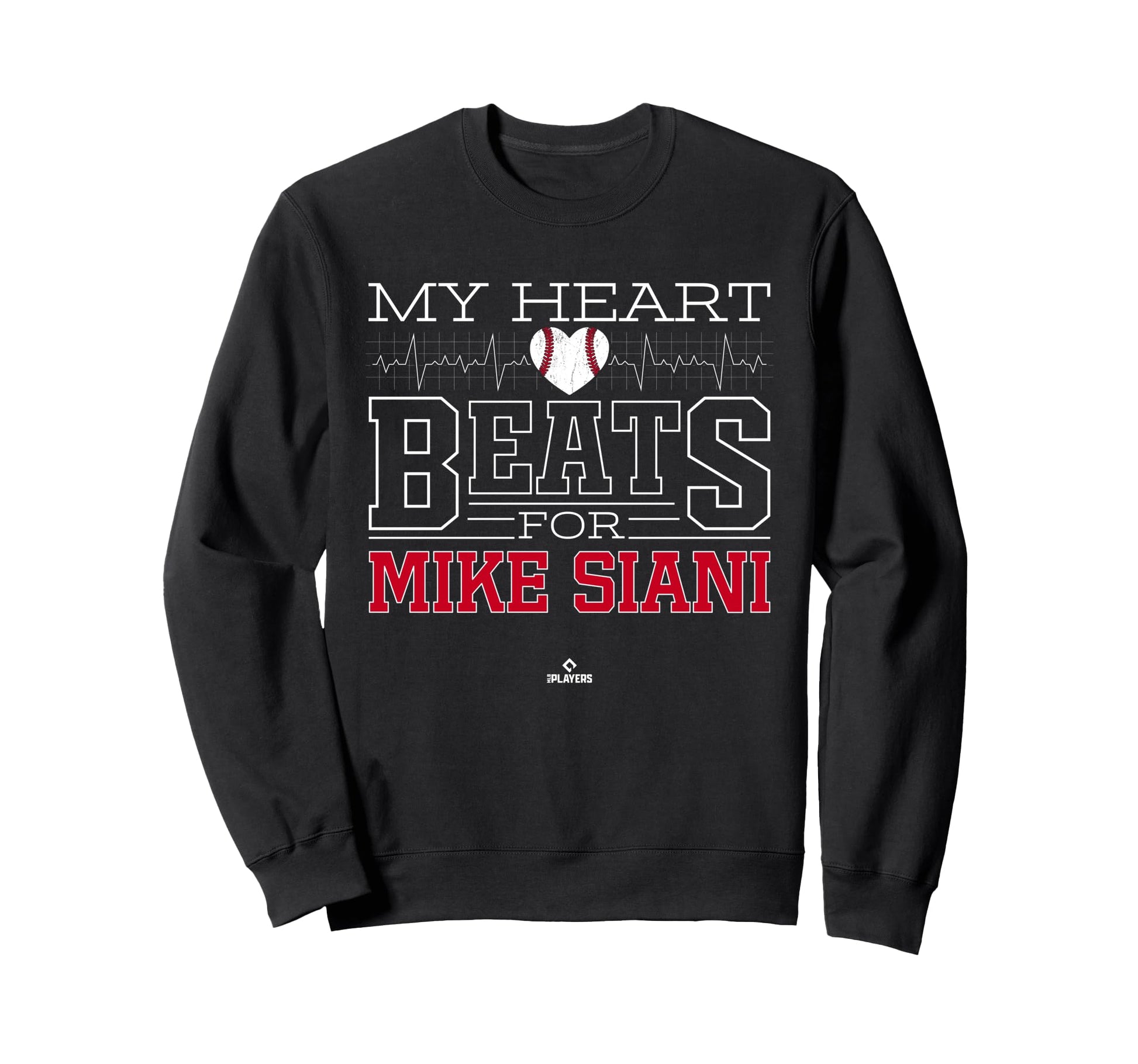 My Heart Beats Mike Siani Sweatshirt - Custom Art Print for Adults - T-Shirt, Sweatshirt, Hoodie
