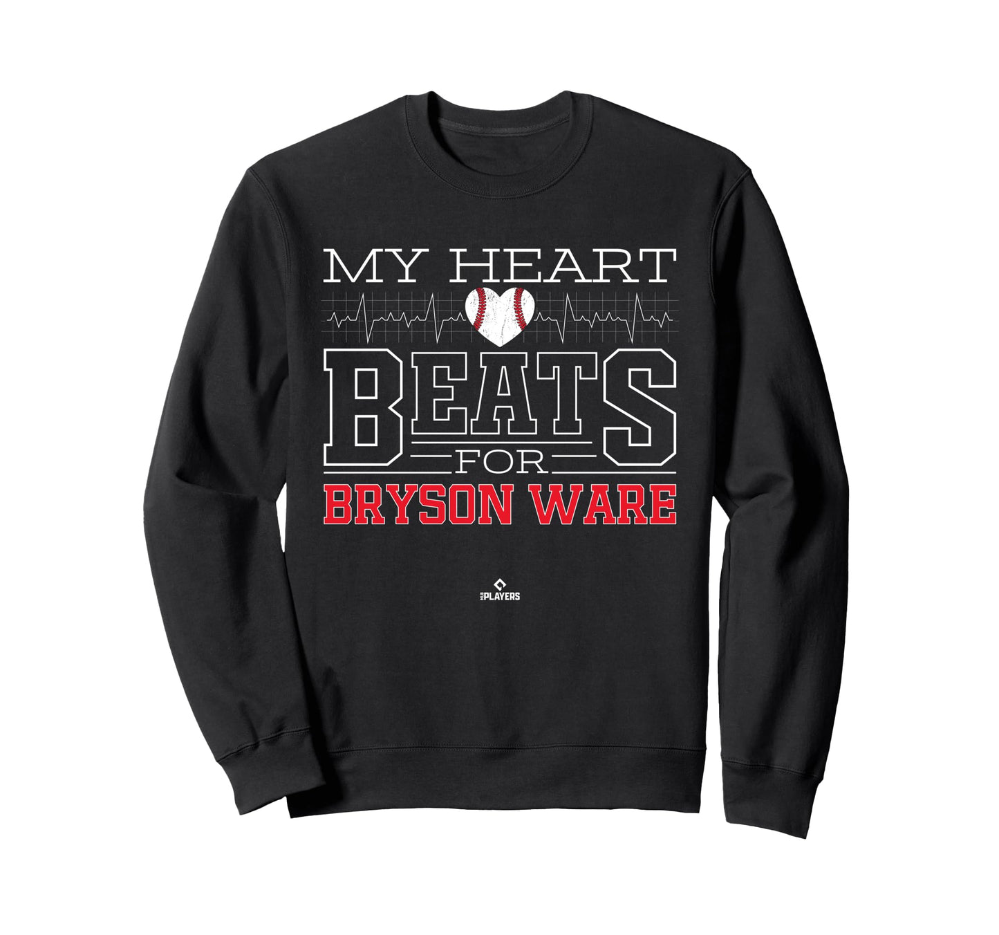 My Heart Beats Bryson Ware Sweatshirt - Novelty Apparel for Adults - T-Shirt, Sweatshirt, Hoodie