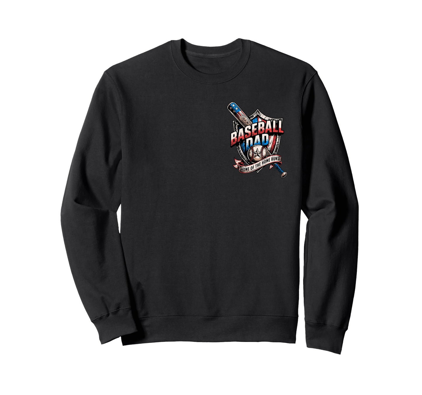 Home Home Runs American Sweatshirt - Fun Novelty Design for Adults - T-Shirt, Sweatshirt, Hoodie