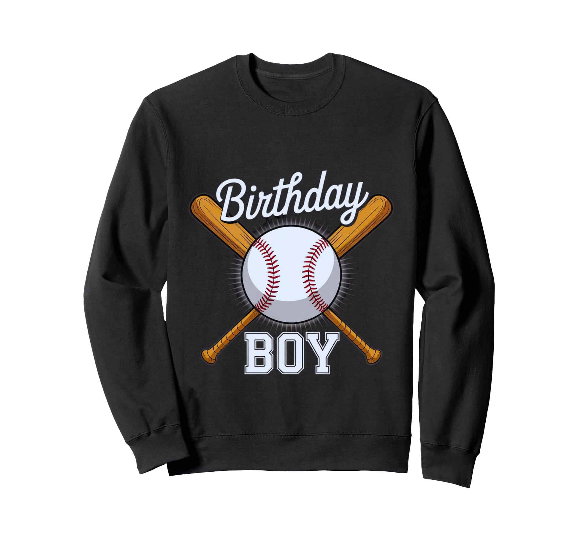Baseball Birthday Nine 9 Years Sweatshirt - Aesthetic Graphic for Adults - T-Shirt, Sweatshirt, Hoodie