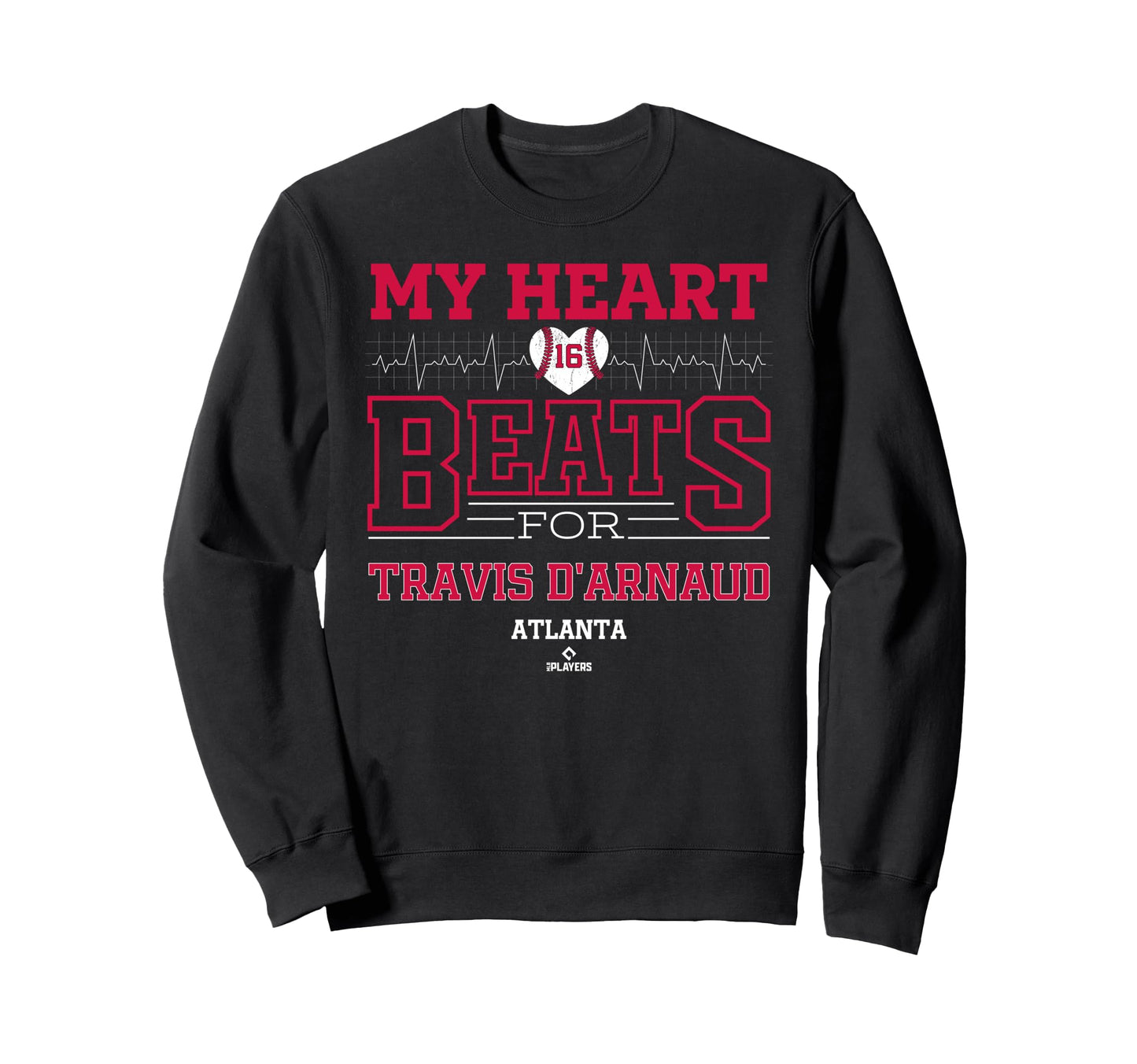 My Heart Beats Travis Darnaud Sweatshirt - Graphic Print for Adults - T-Shirt, Sweatshirt, Hoodie