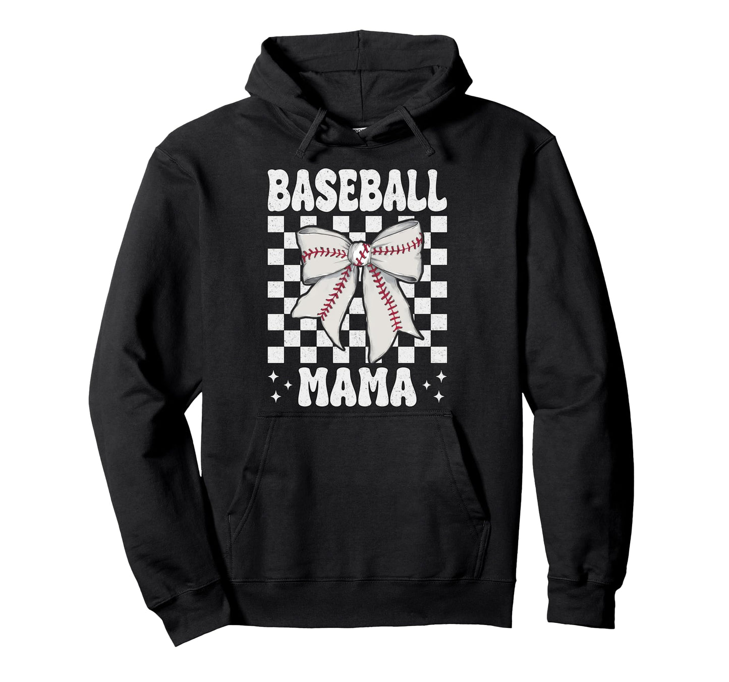Baseball Mama Baseball Mom Mothers Day Hoodie - Aesthetic Graphic Unisex - T-Shirt, Sweatshirt, Hoodie