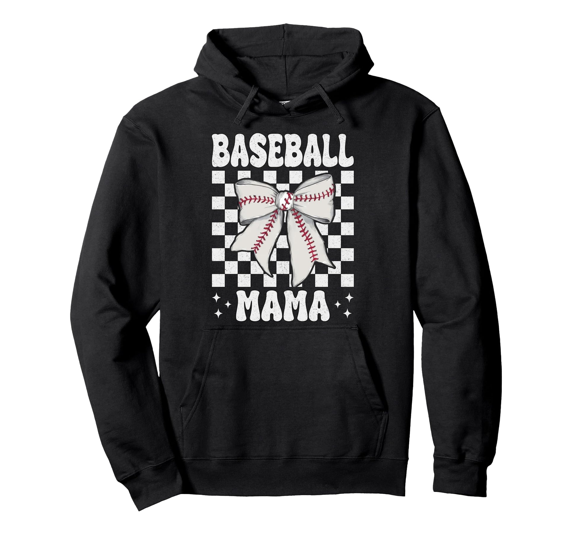 Baseball Mama Baseball Mom Mothers Day Hoodie - Aesthetic Graphic Unisex - T-Shirt, Sweatshirt, Hoodie