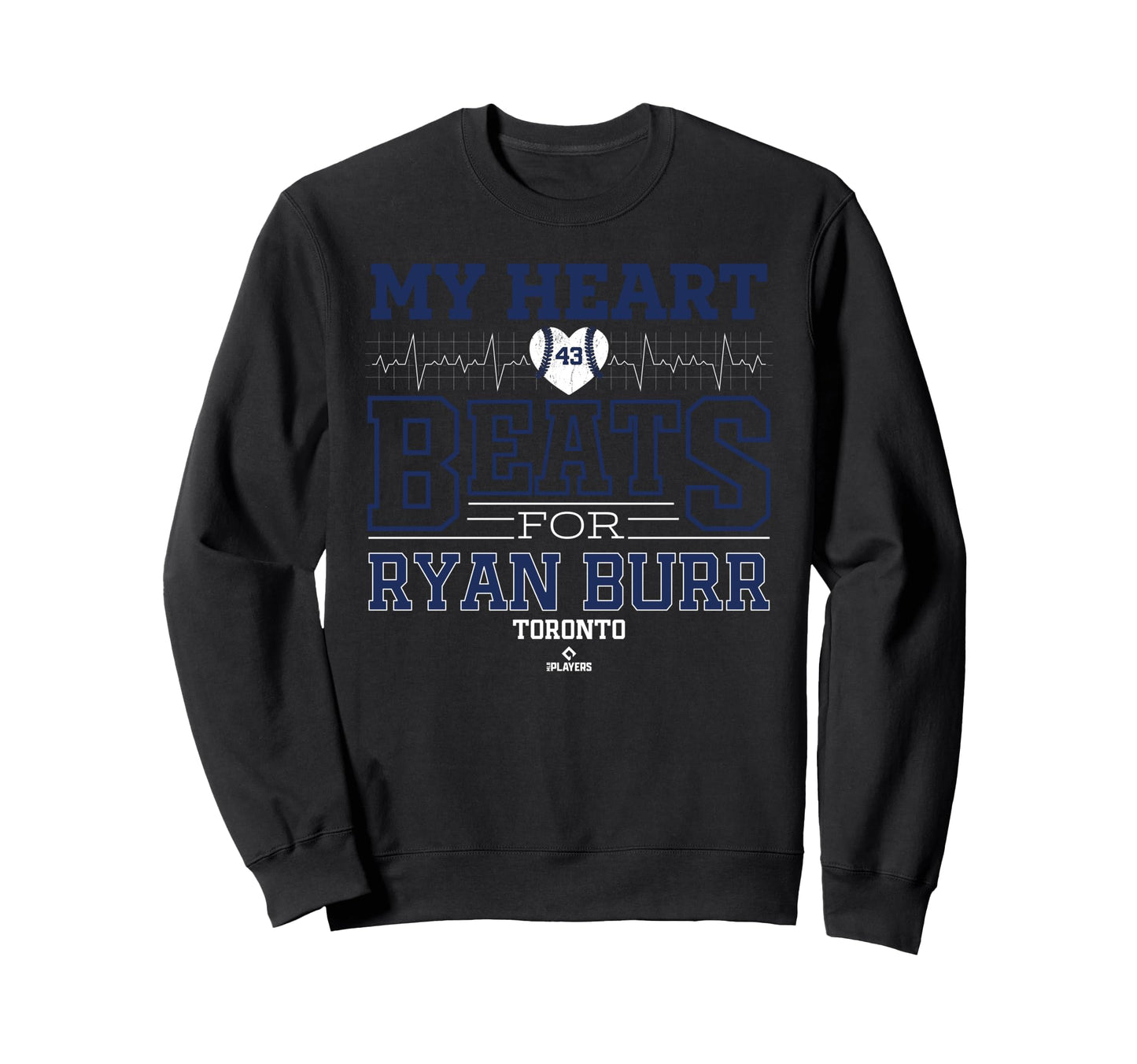 My Heart Beats Ryan Burr Toronto Sweatshirt - Aesthetic Graphic for Adults - T-Shirt, Sweatshirt, Hoodie
