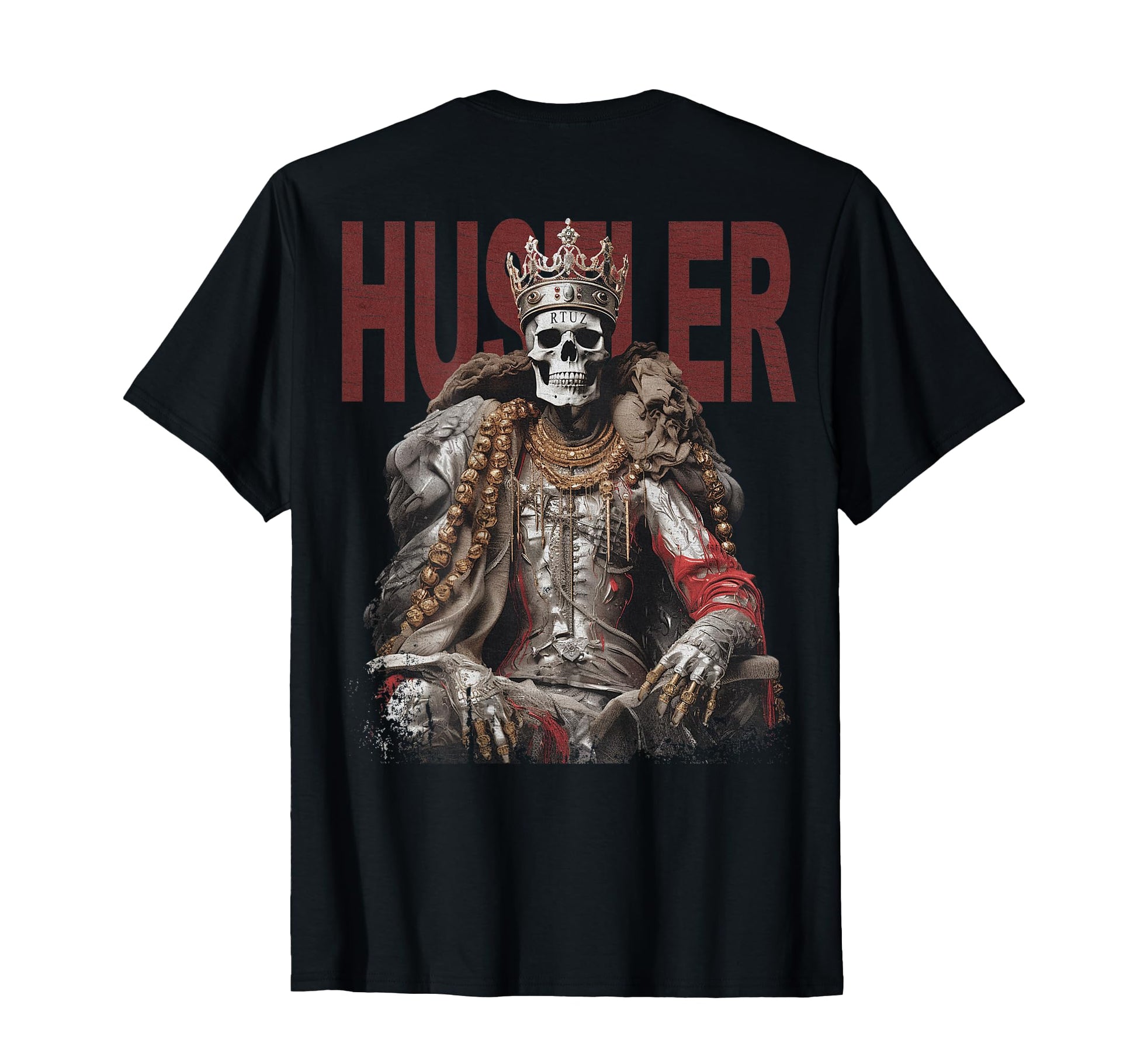 Back Y2K Streetwear Skull T-Shirt - Streetwear Style Men Women - T-Shirt, Sweatshirt, Hoodie