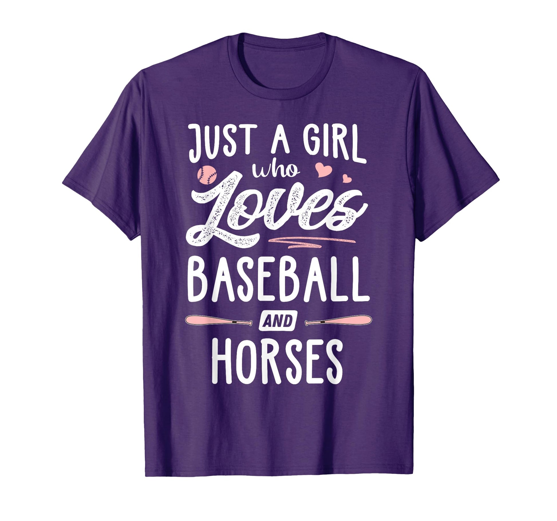 Just Who Loves Baseball And Horses Gift T-Shirt - Unique Graphic for Adults - T-Shirt, Sweatshirt, Hoodie