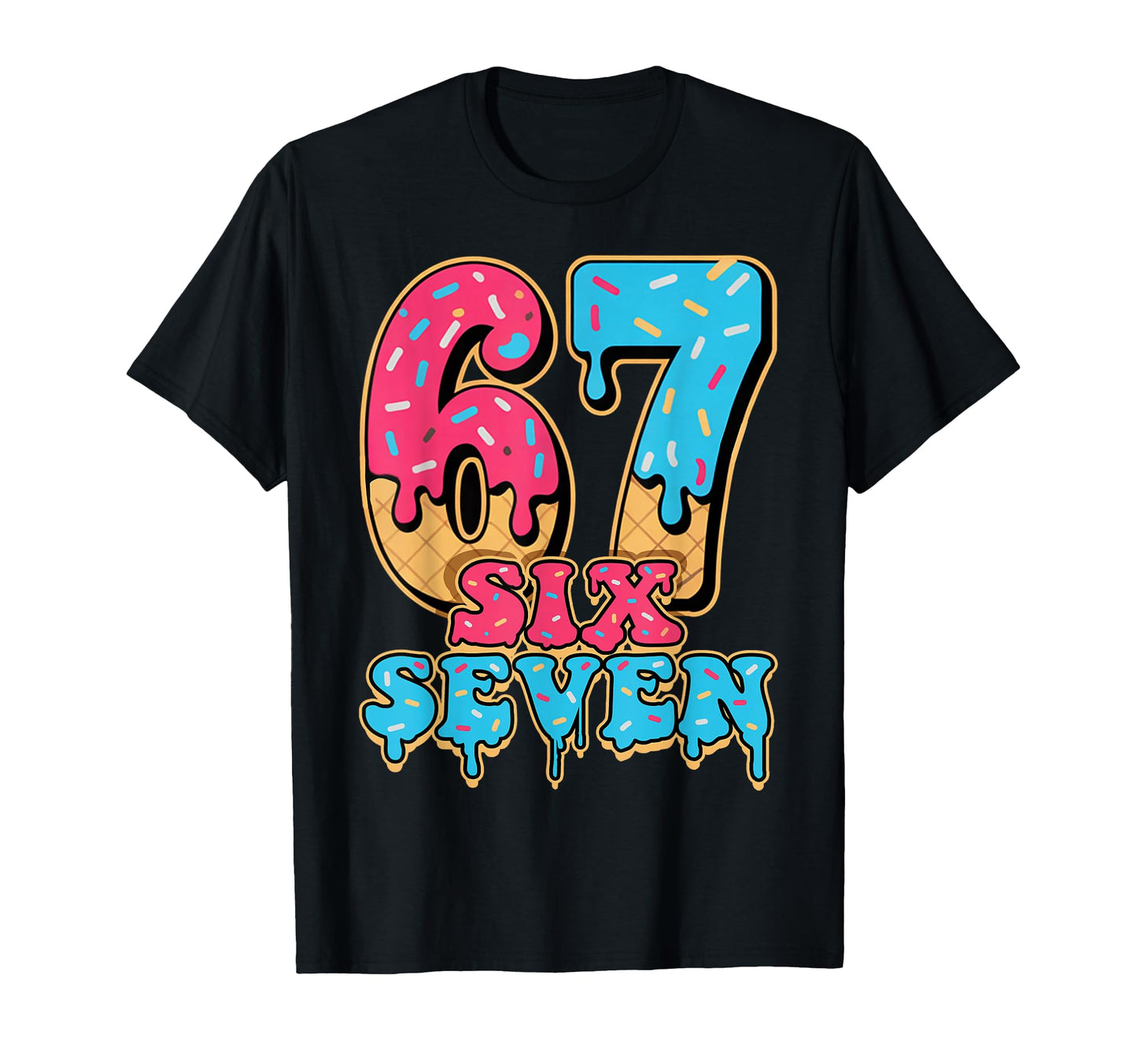 Baseball Drip Number 67 Player Or T-Shirt - Custom Art Print for Adults - T-Shirt, Sweatshirt, Hoodie