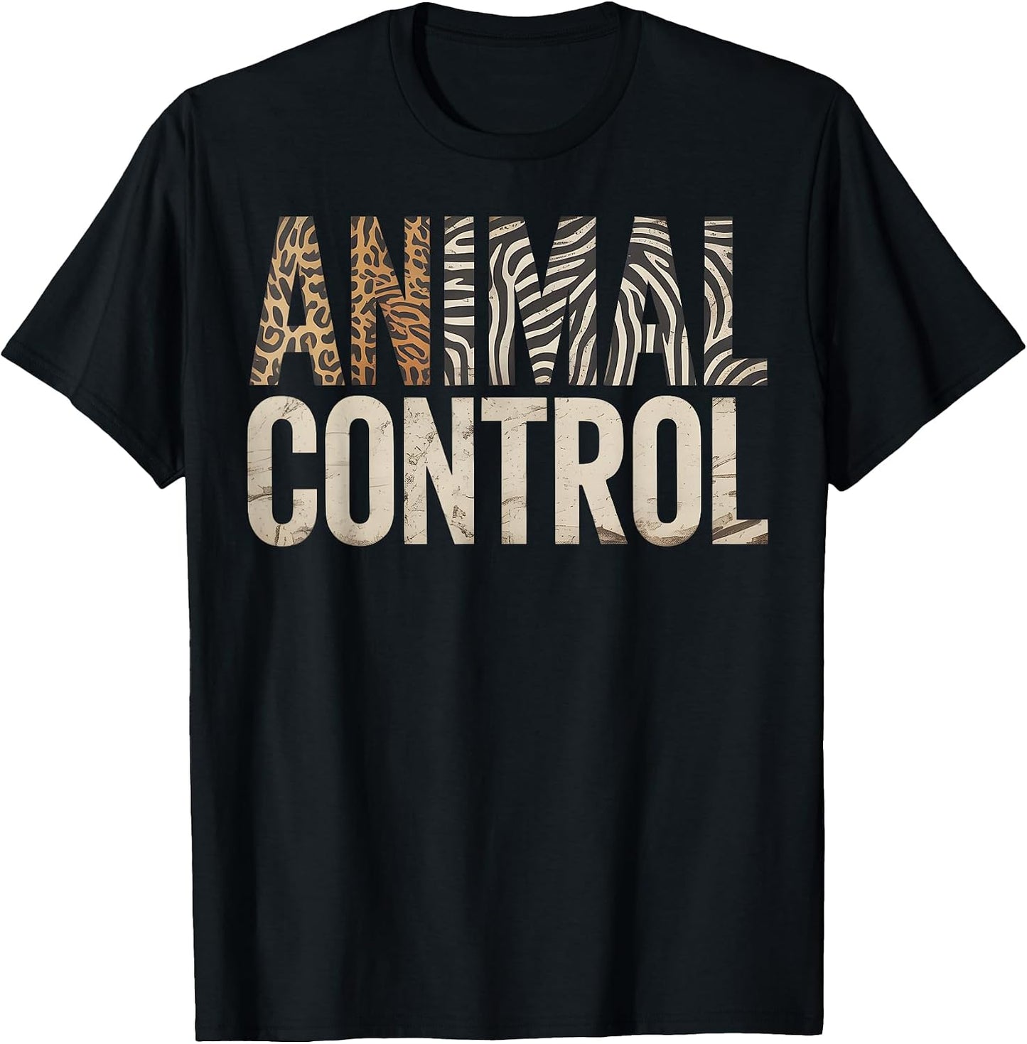 Animal Control Leopard Zebra Print Wildlife Rescue - Adult & Kids T-Shirts, Sweatshirts & Hoodies apparel design preview 1
