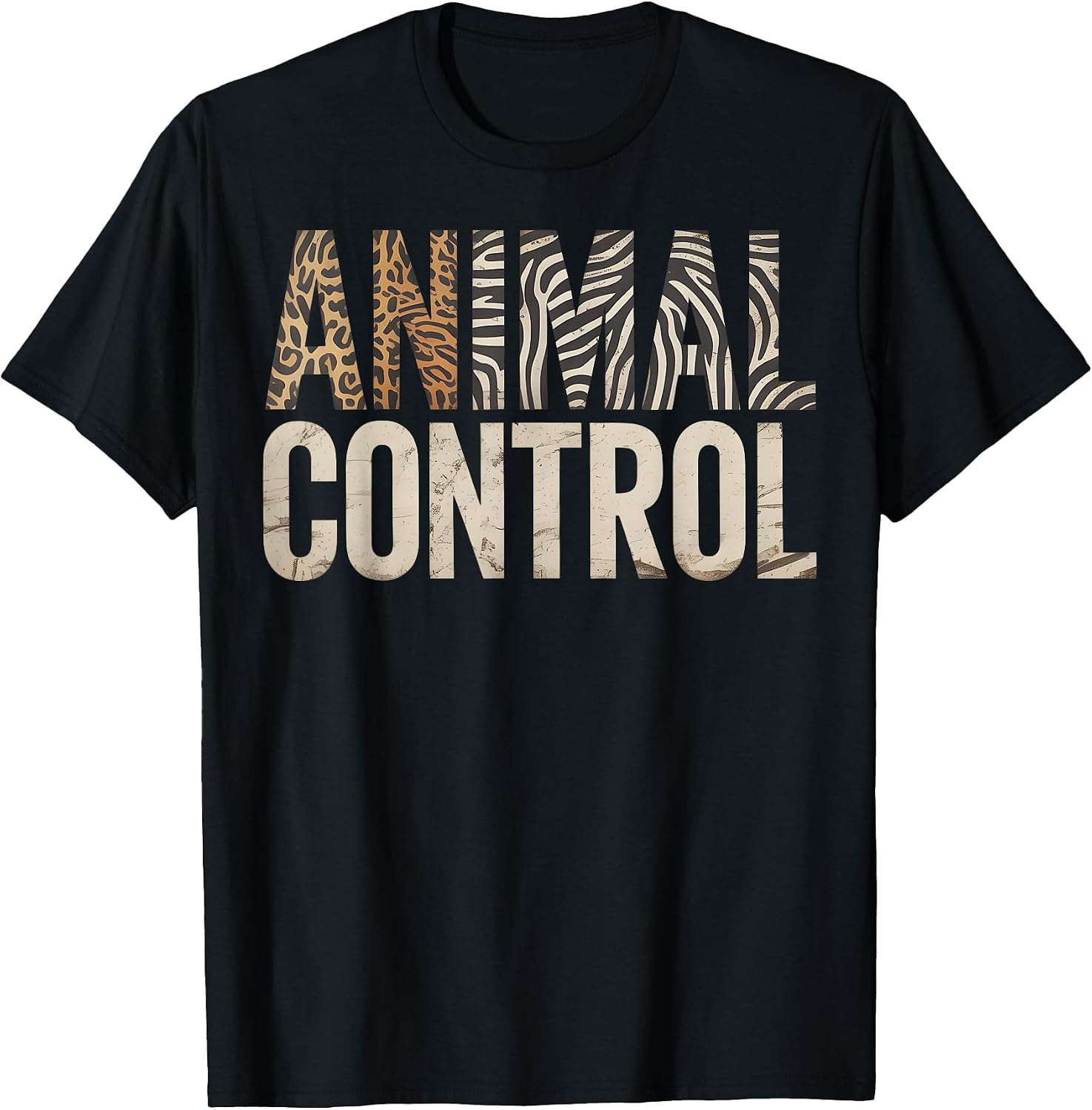 Animal Control Leopard Zebra Print Wildlife Rescue - Adult & Kids T-Shirts, Sweatshirts & Hoodies apparel design preview 1