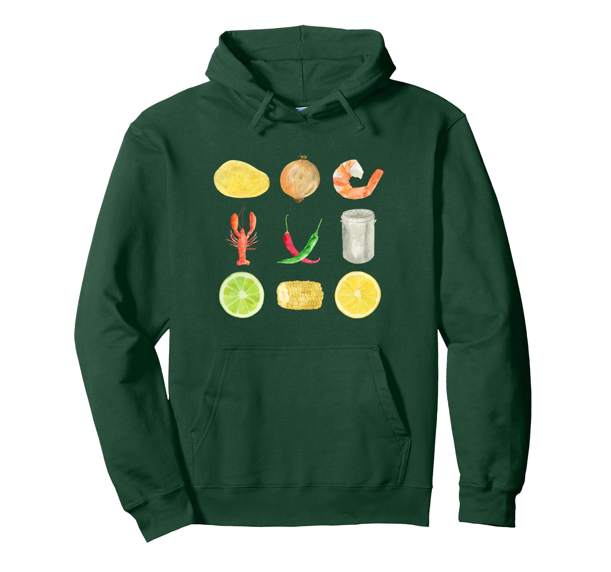 Crawfish Low Country Boil Y2K Clean Hoodie - Trendy Graphic for Adults - T-Shirt, Sweatshirt, Hoodie
