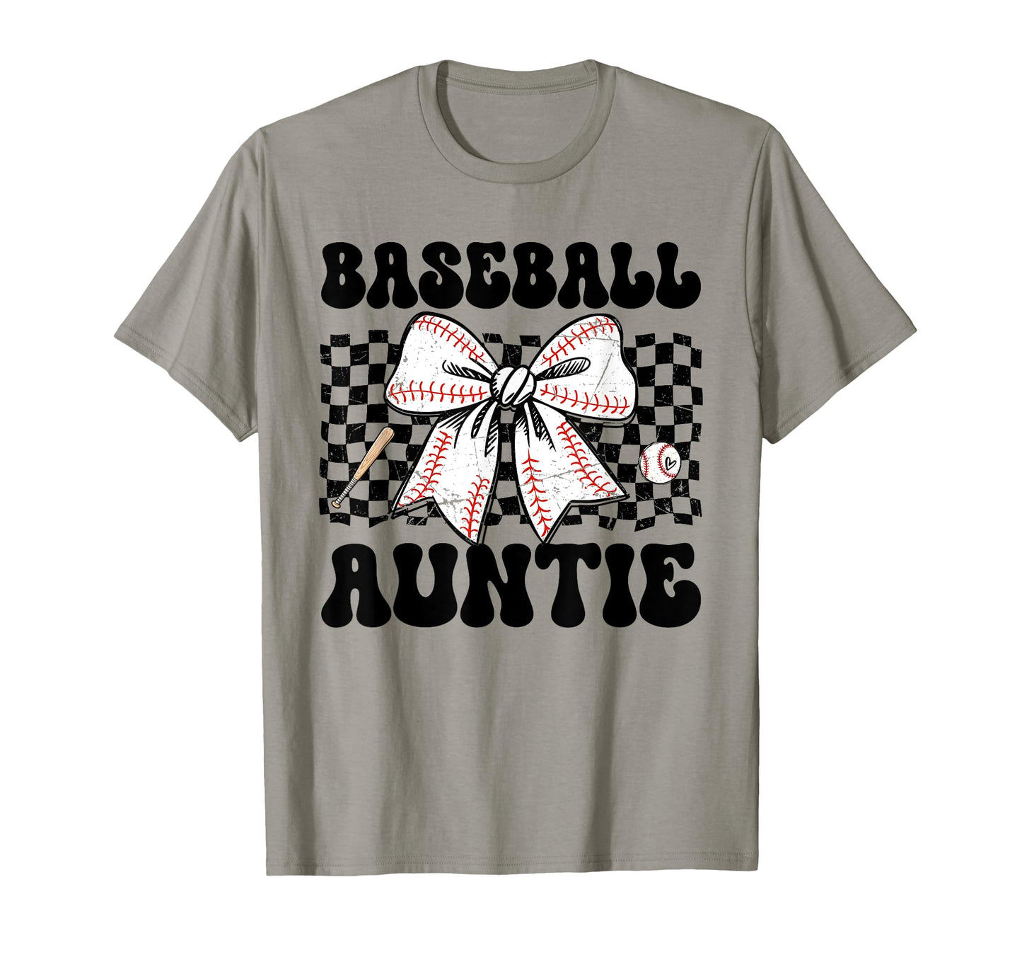 Baseball Auntie Baseball Aunt Family T-Shirt - Custom Art Print Unisex - T-Shirt, Sweatshirt, Hoodie