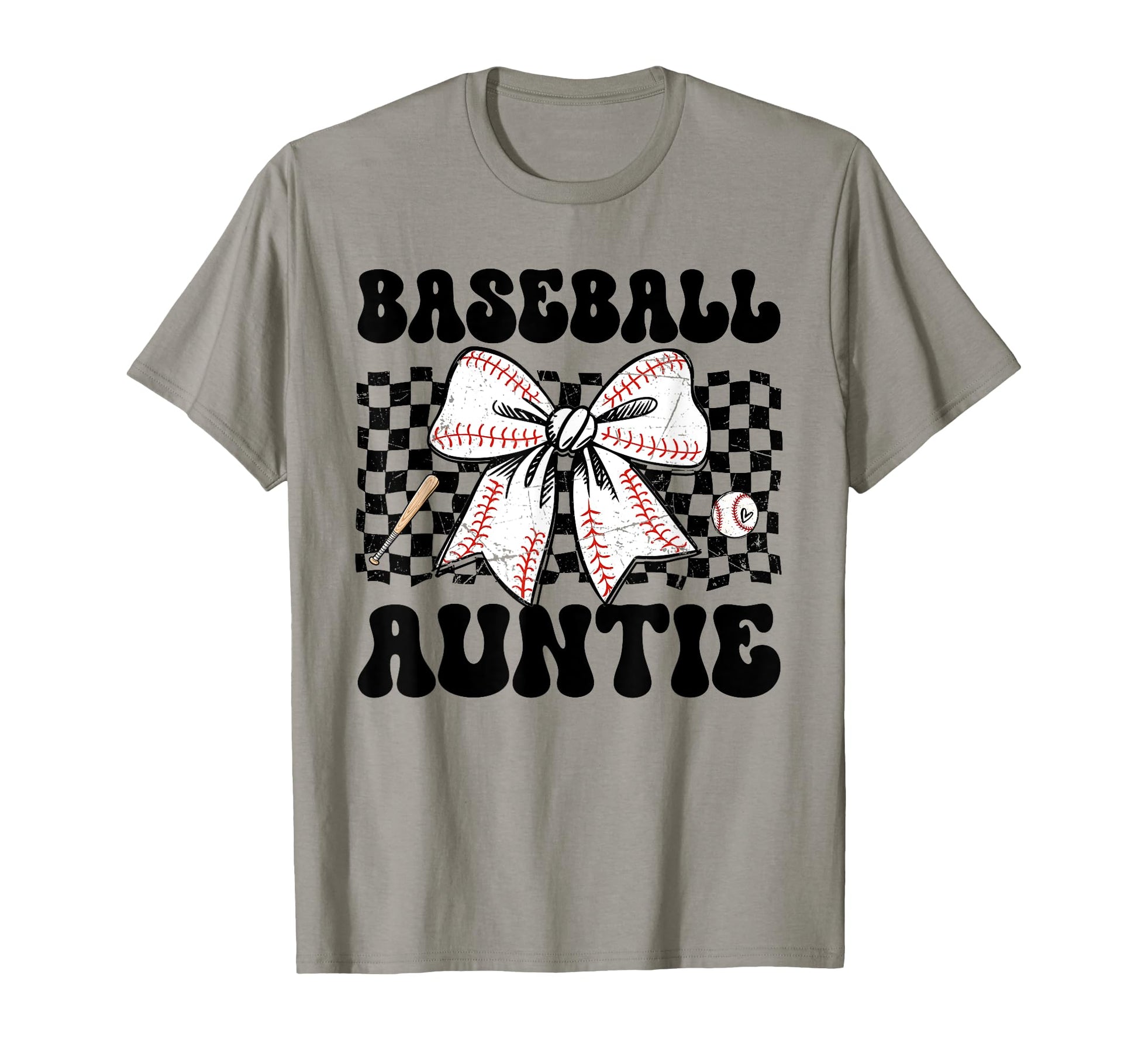 Baseball Auntie Baseball Aunt Family T-Shirt - Custom Art Print Unisex - T-Shirt, Sweatshirt, Hoodie